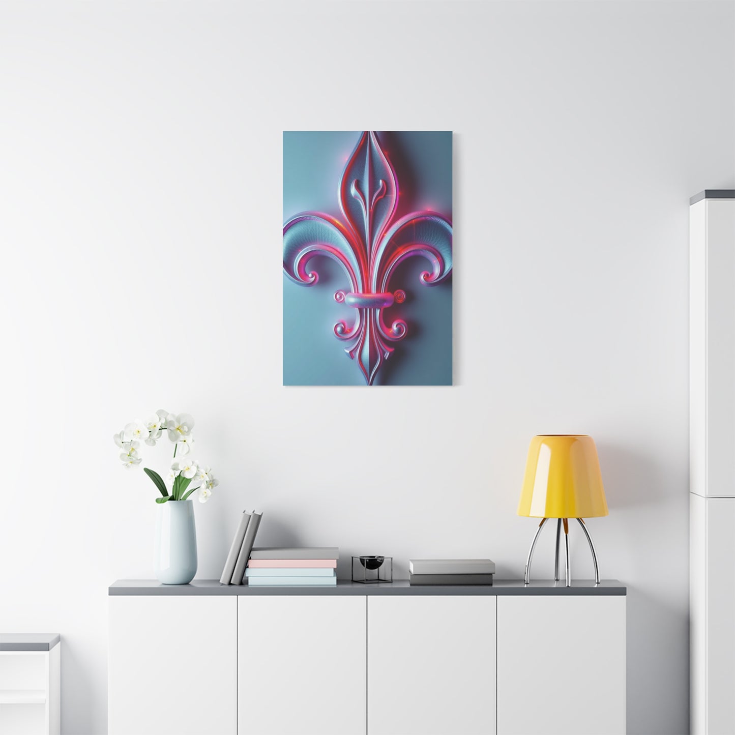 Noble Petal Emblem Canvas