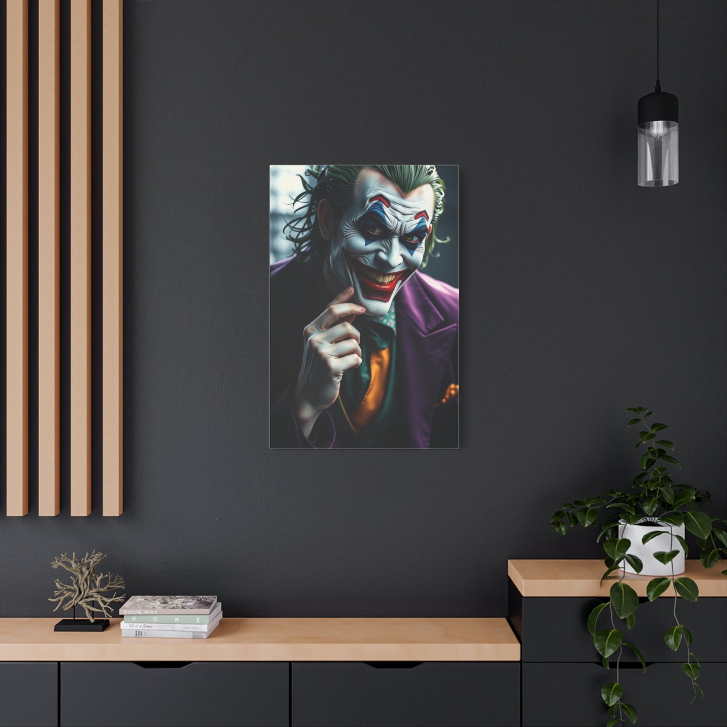 The Joker Art Canvas Art 7 Wall Art & Canvas Print