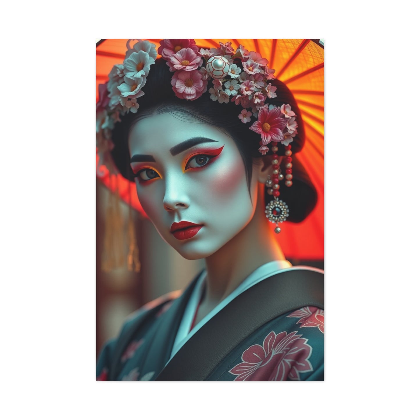 Geisha Art Canvas Art 9 Wall Art & Canvas Print