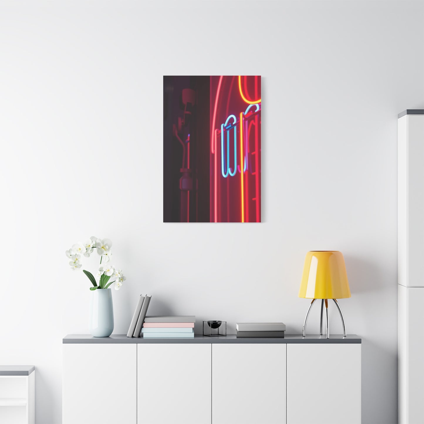 Neon Art Premium Canvas 19 Wall Art & Canvas Print