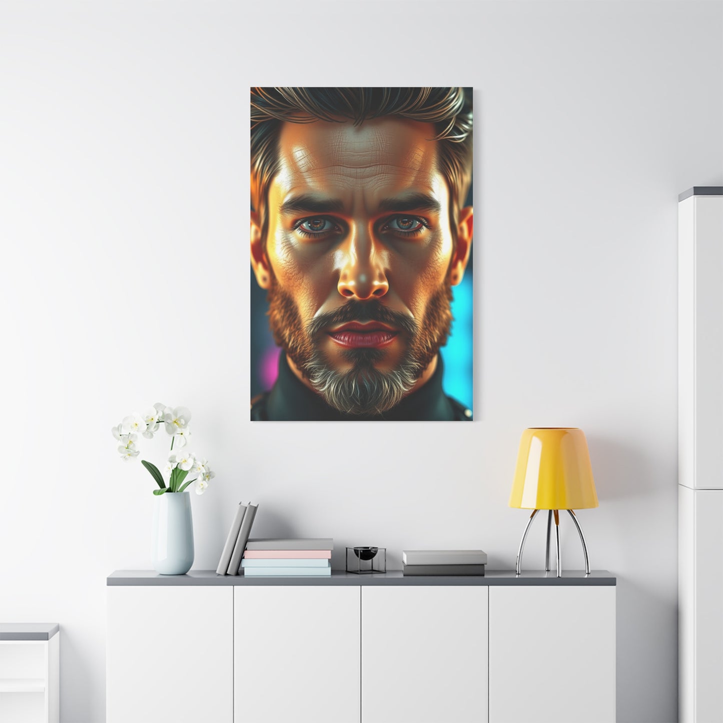 Polychromatic Pixel Prowess Wall Art & Canvas Print