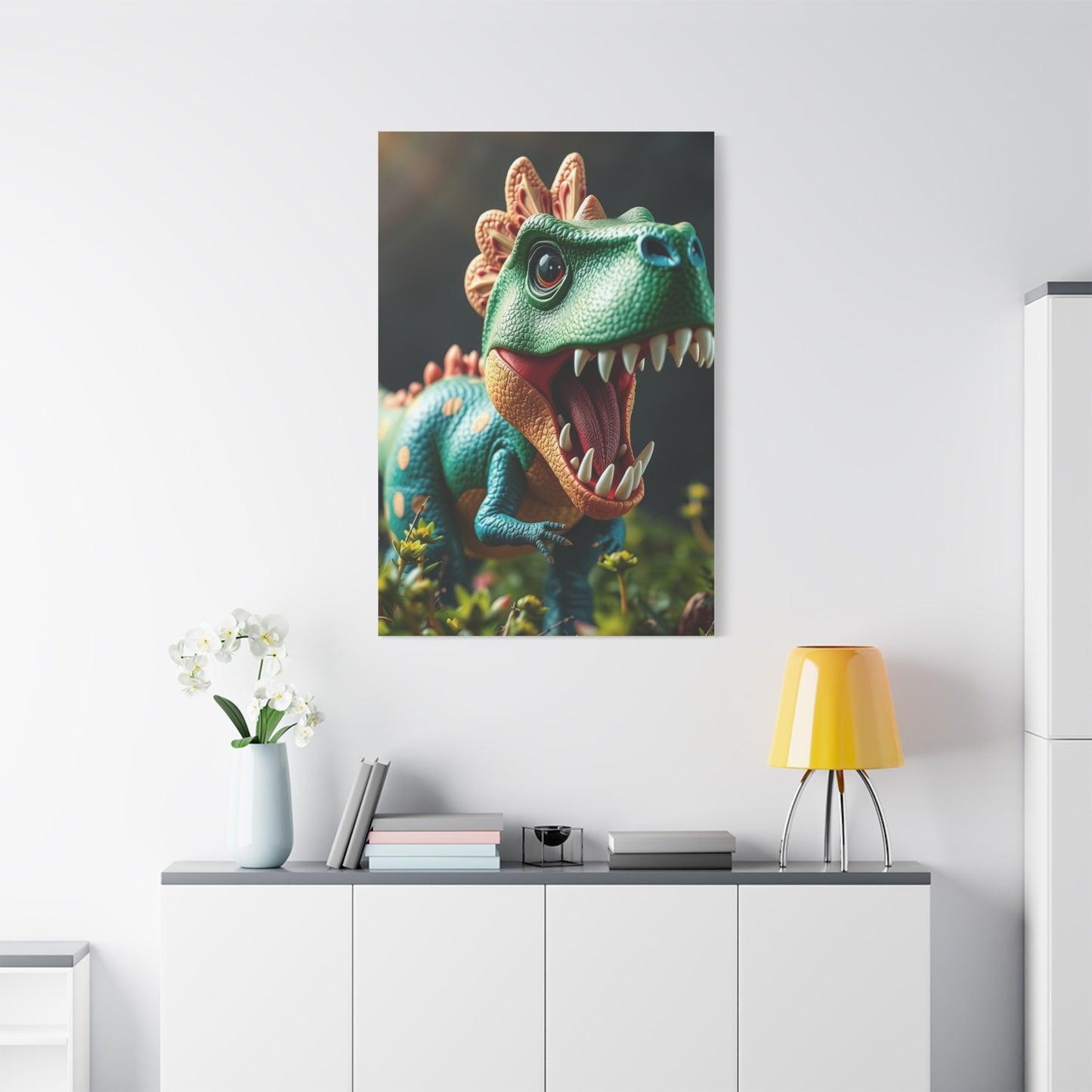 Kid’s Dinosaur Art Canvas Art 10 Wall Art & Canvas Print