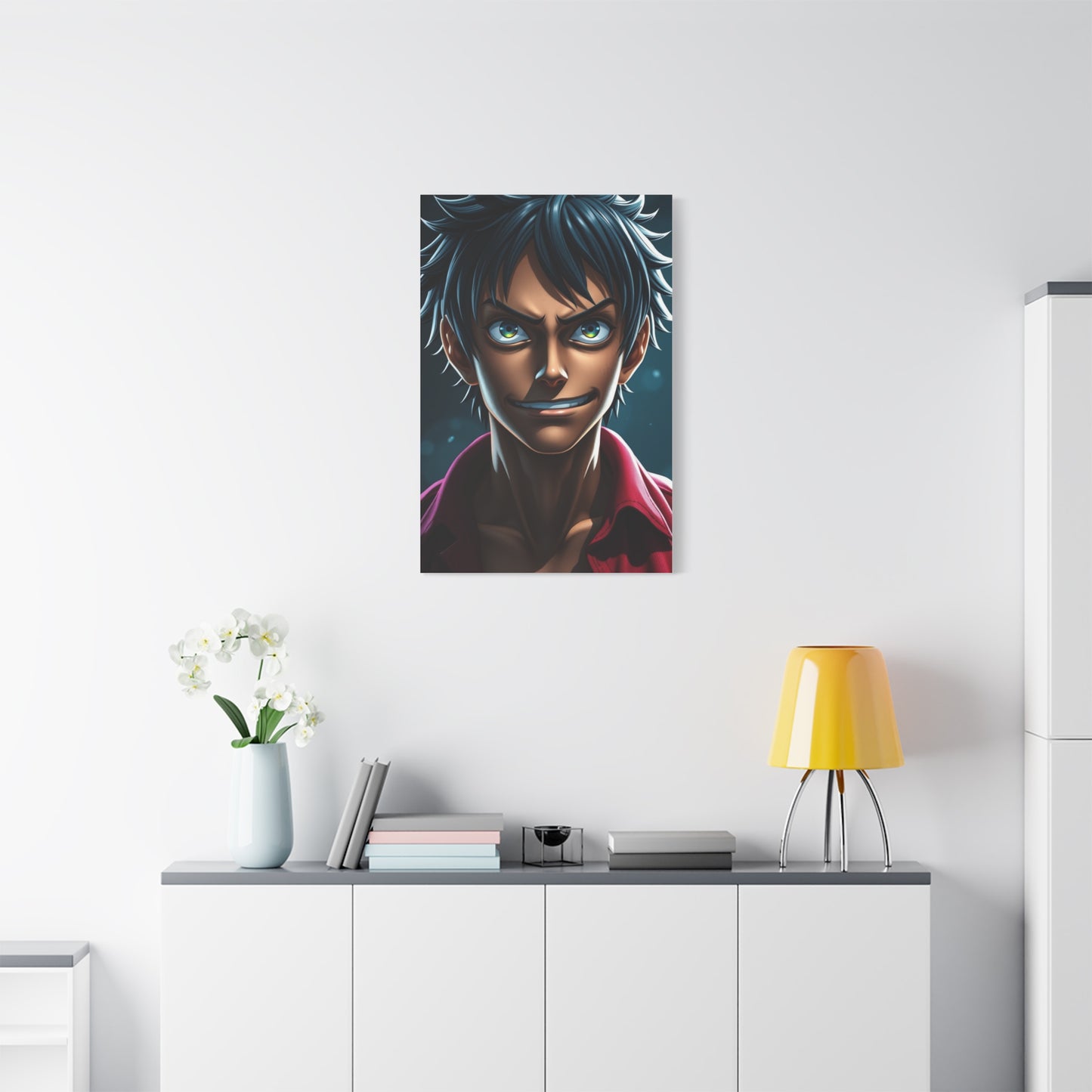Monkey D. Luffy Art Canvas Art 3 Wall Art & Canvas Print