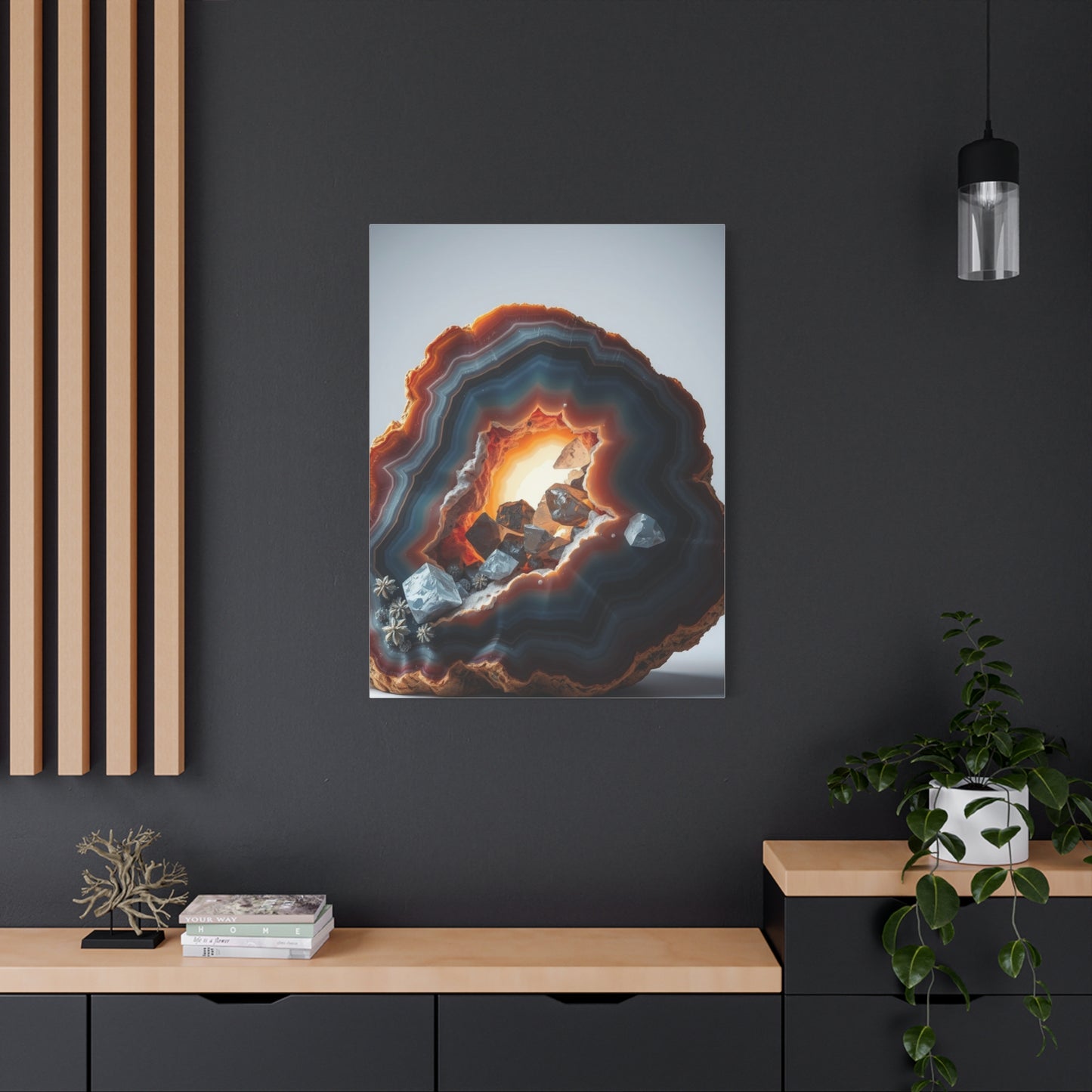Supreme Art Agates, Geodes & Minerals Collection Wall Art & Canvas Print