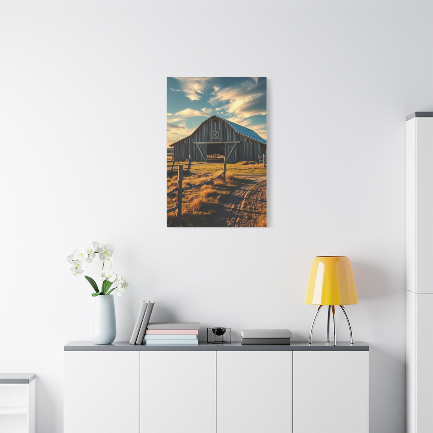 Quaint Countryside Canvas Wall Art & Canvas Print