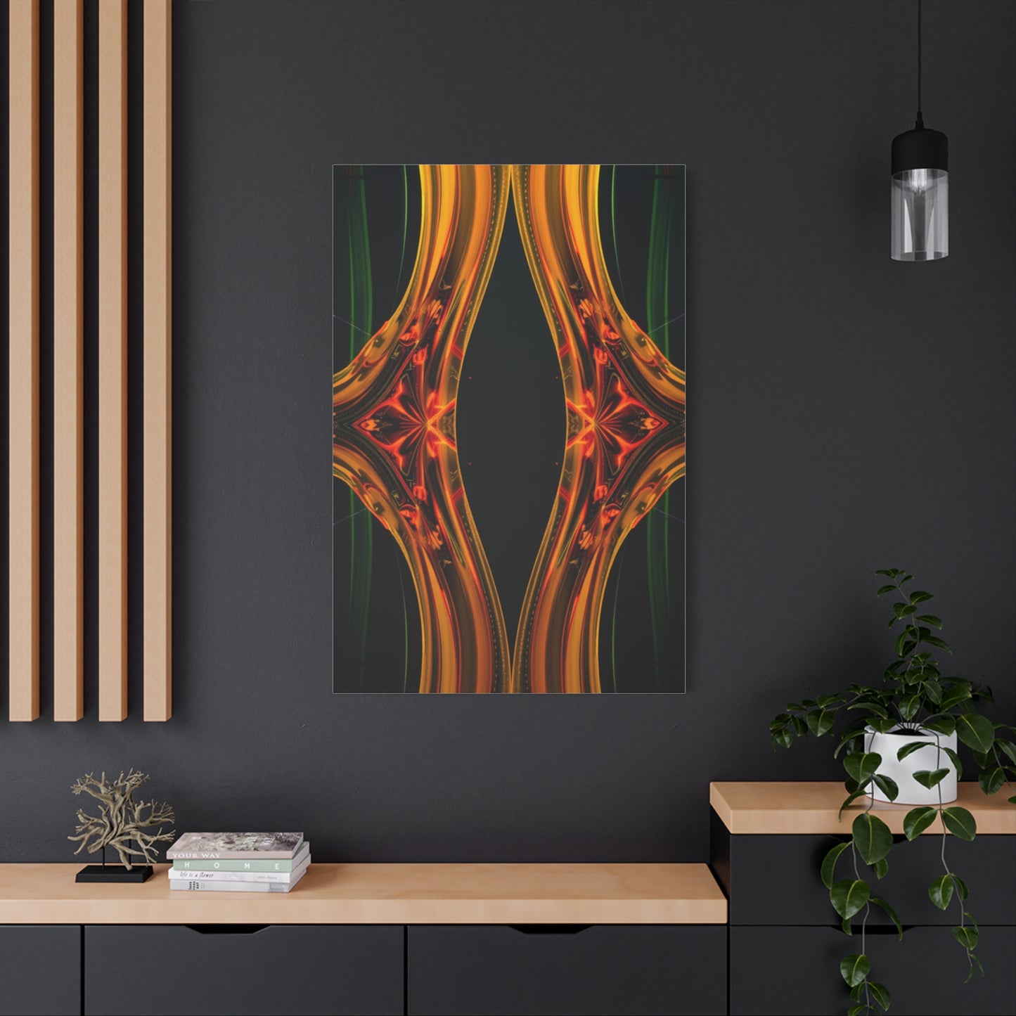 Symmetrical Abstract Shape & Patterns Art Supreme Gallery Wall Art & Canvas Print