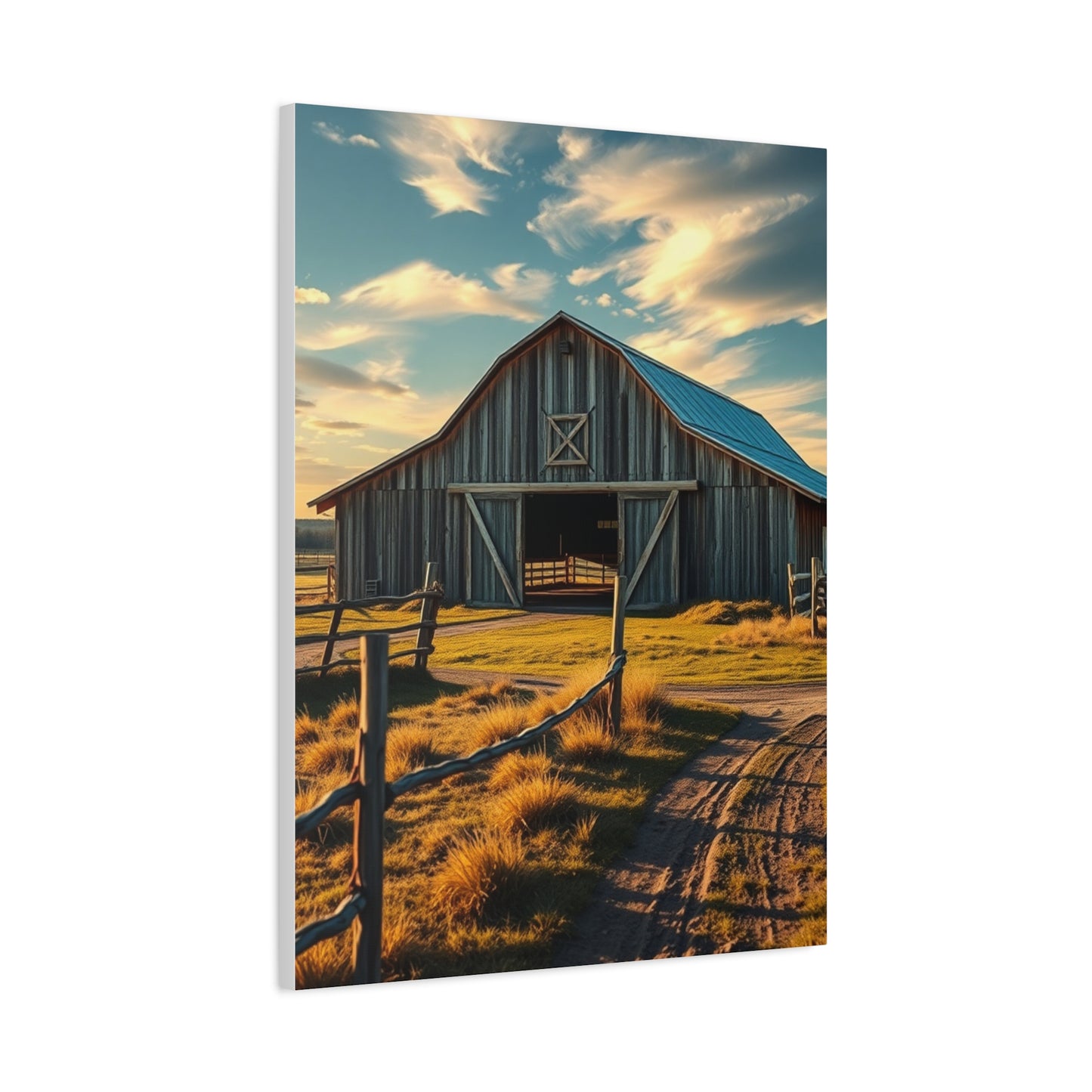 Quaint Countryside Canvas Wall Art & Canvas Print