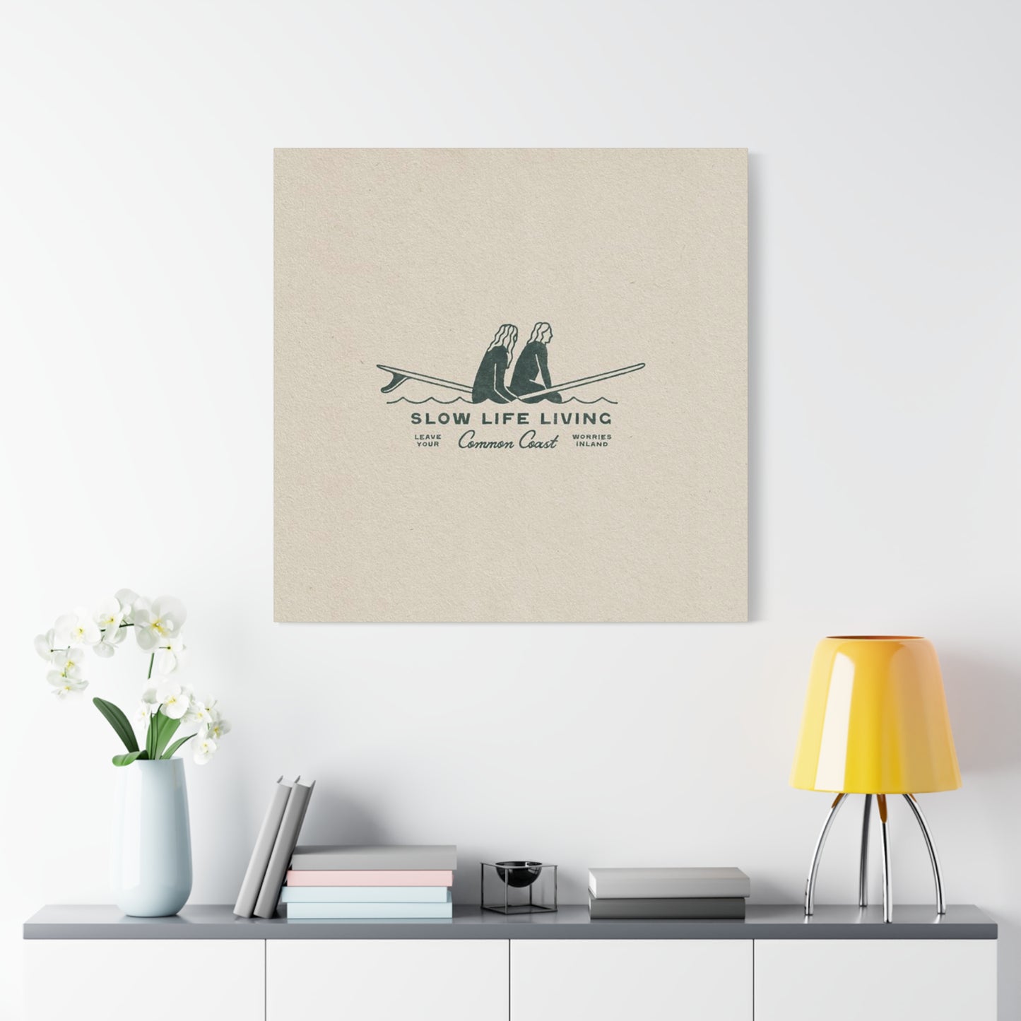 Slow Life Living Wall Art & Canvas Prints