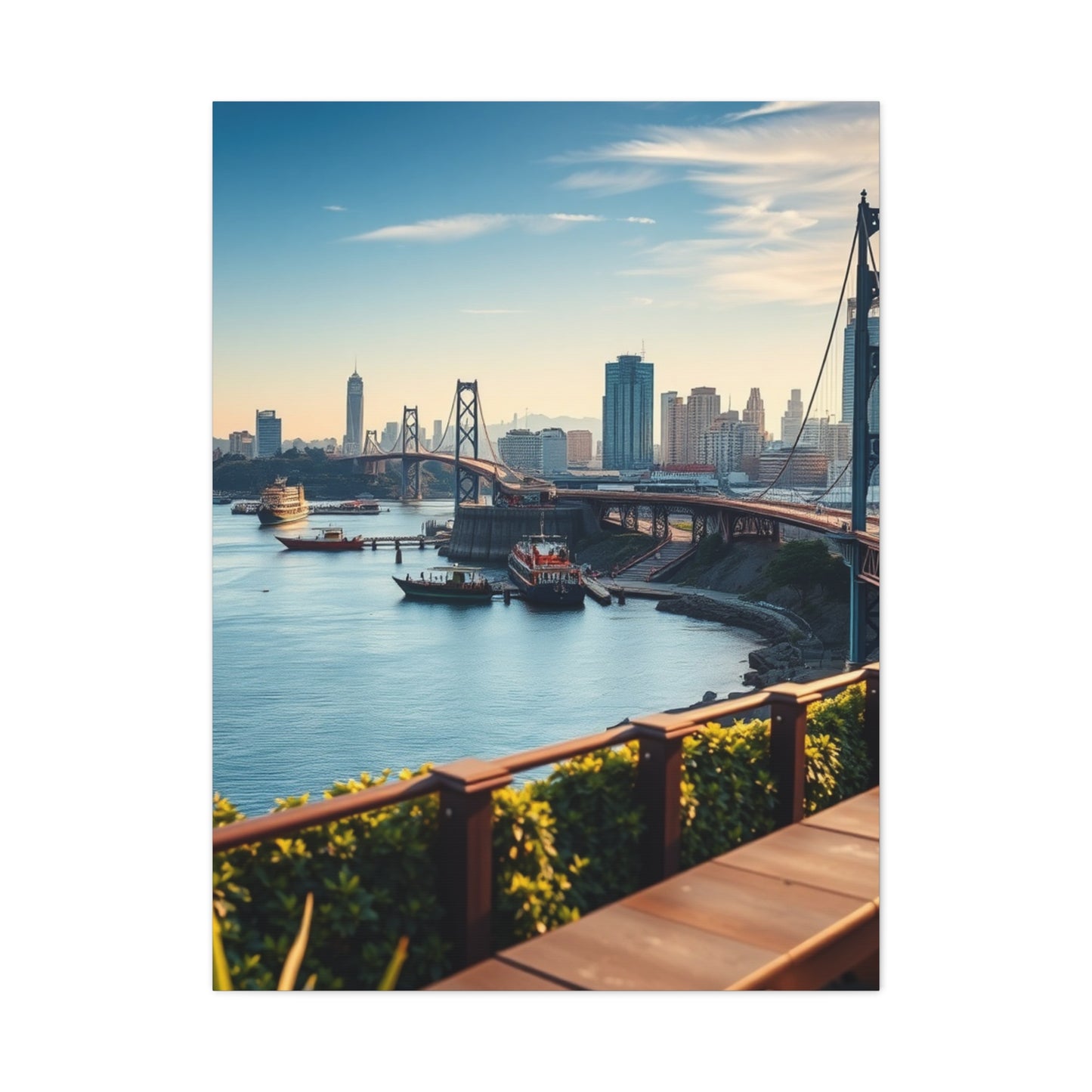 San Francisco Art Canvas Art 3 Wall Art & Canvas Print