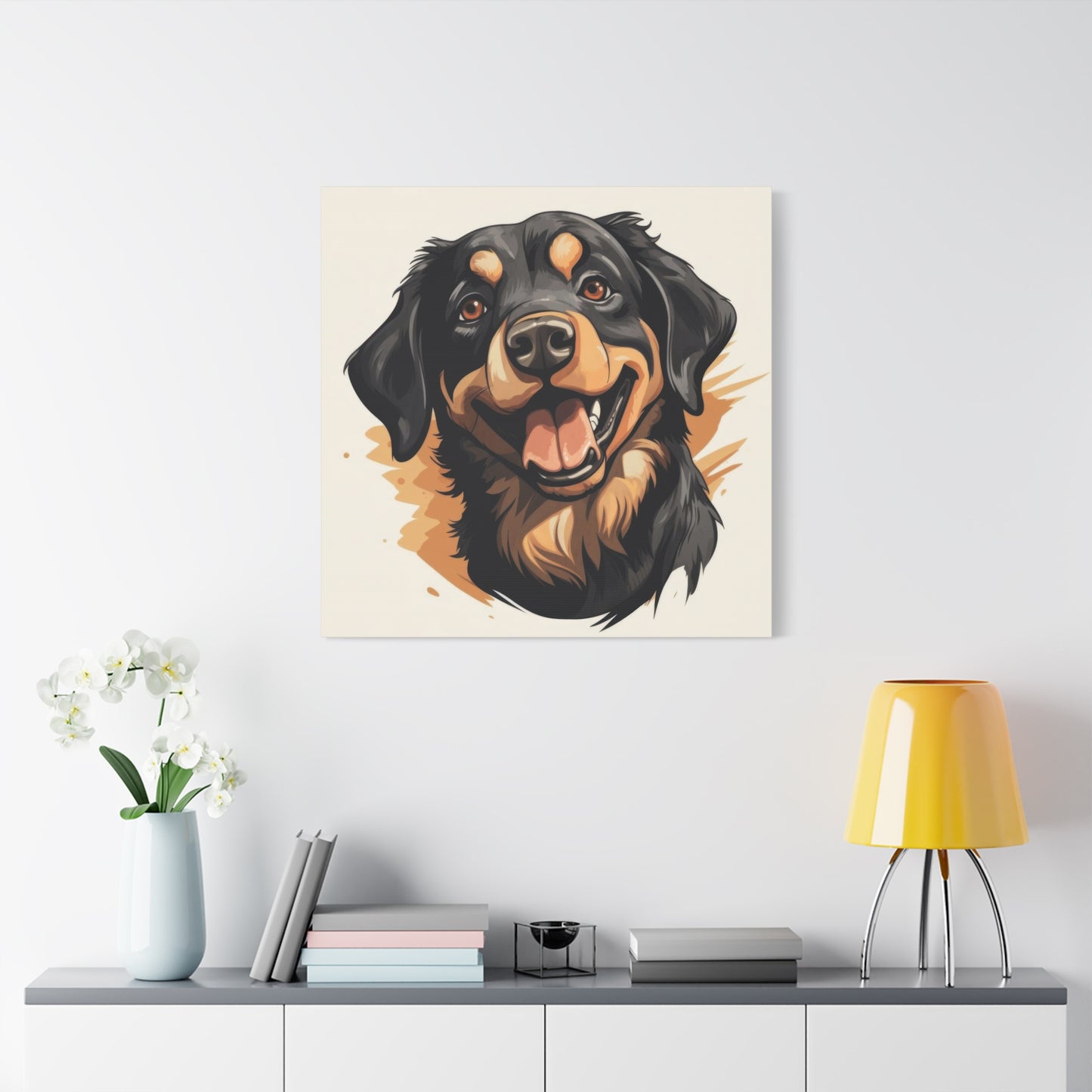Happy Dog 3 Wall Art & Canvas Prints