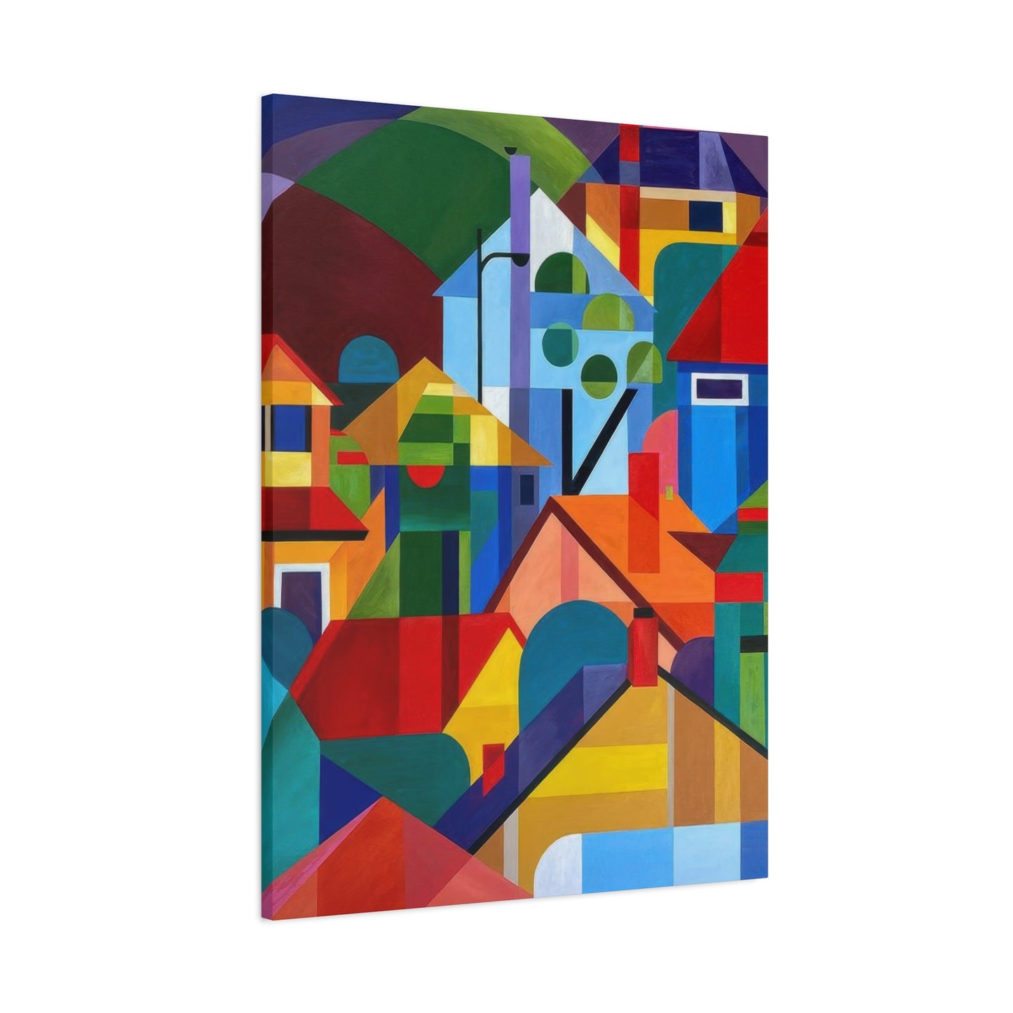 Cityscape Cubism Wall Art & Canvas Prints