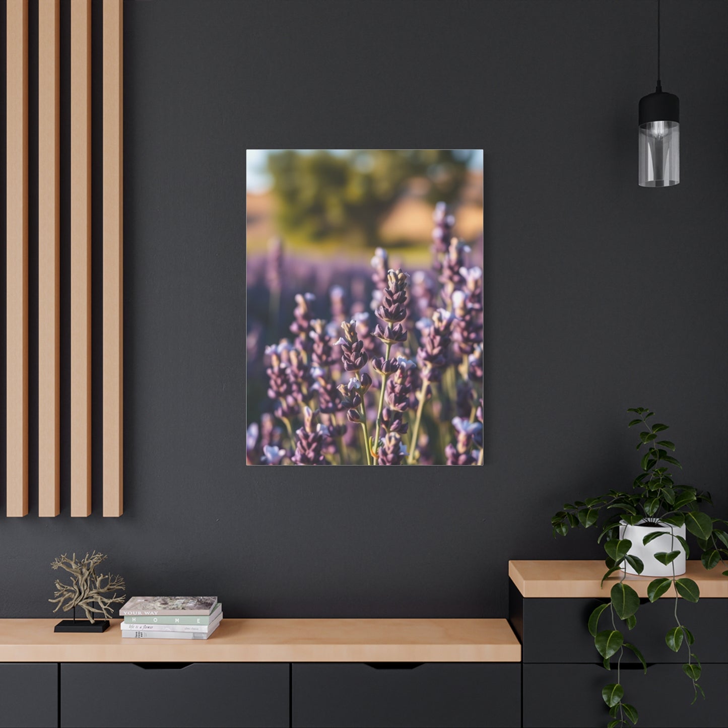 Lavender Herb Art Canvas Art 5 Wall Art & Canvas Print