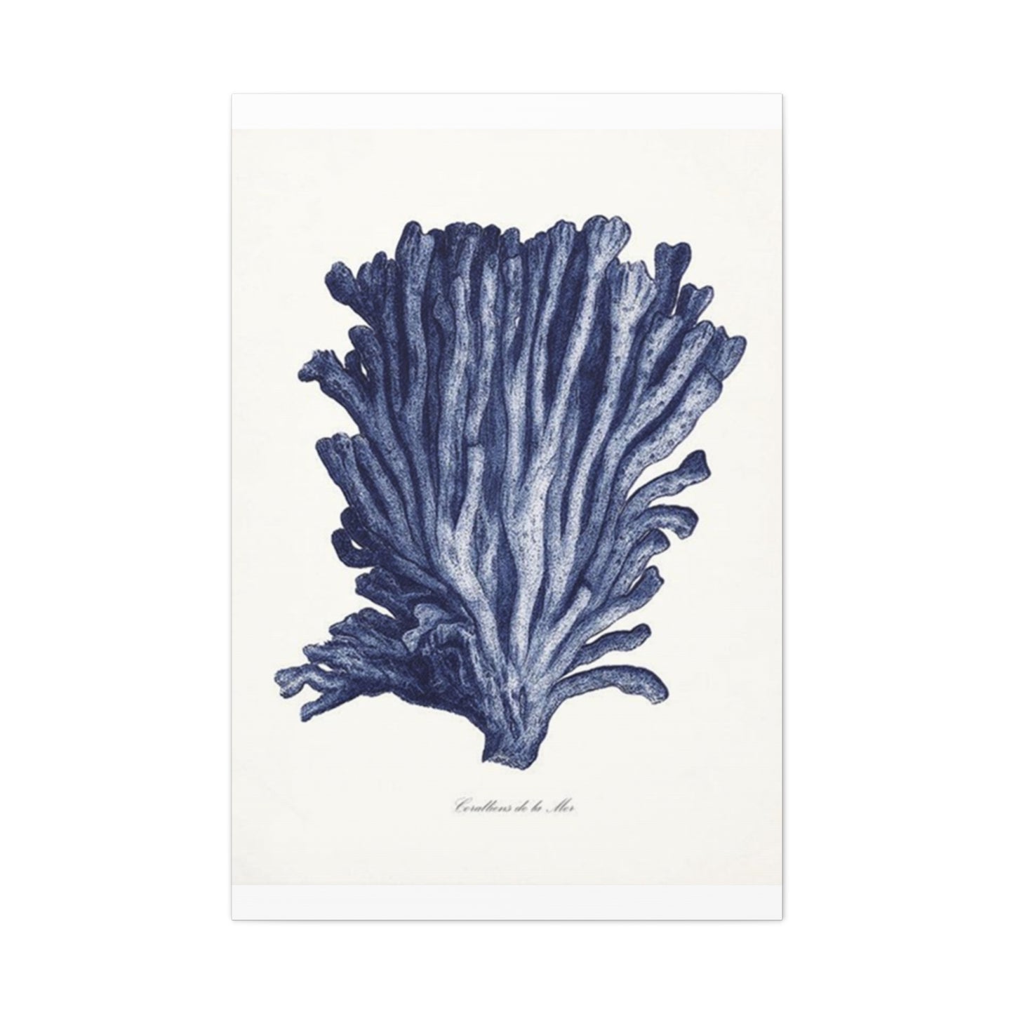 Blue Shell Stem Painting Wall Art & Canvas Prints