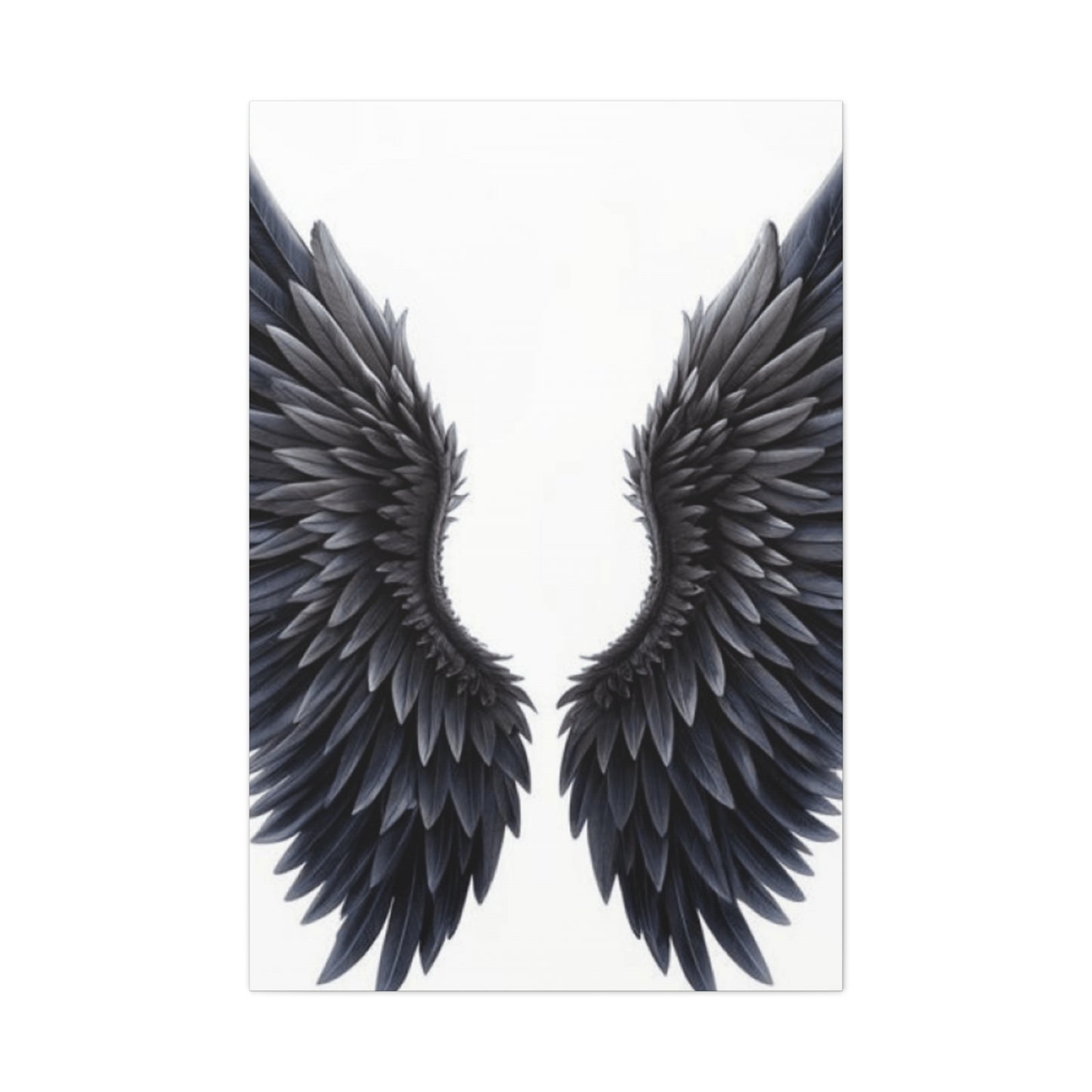 Black Shades Angel Wings Wall Art & Canvas Prints