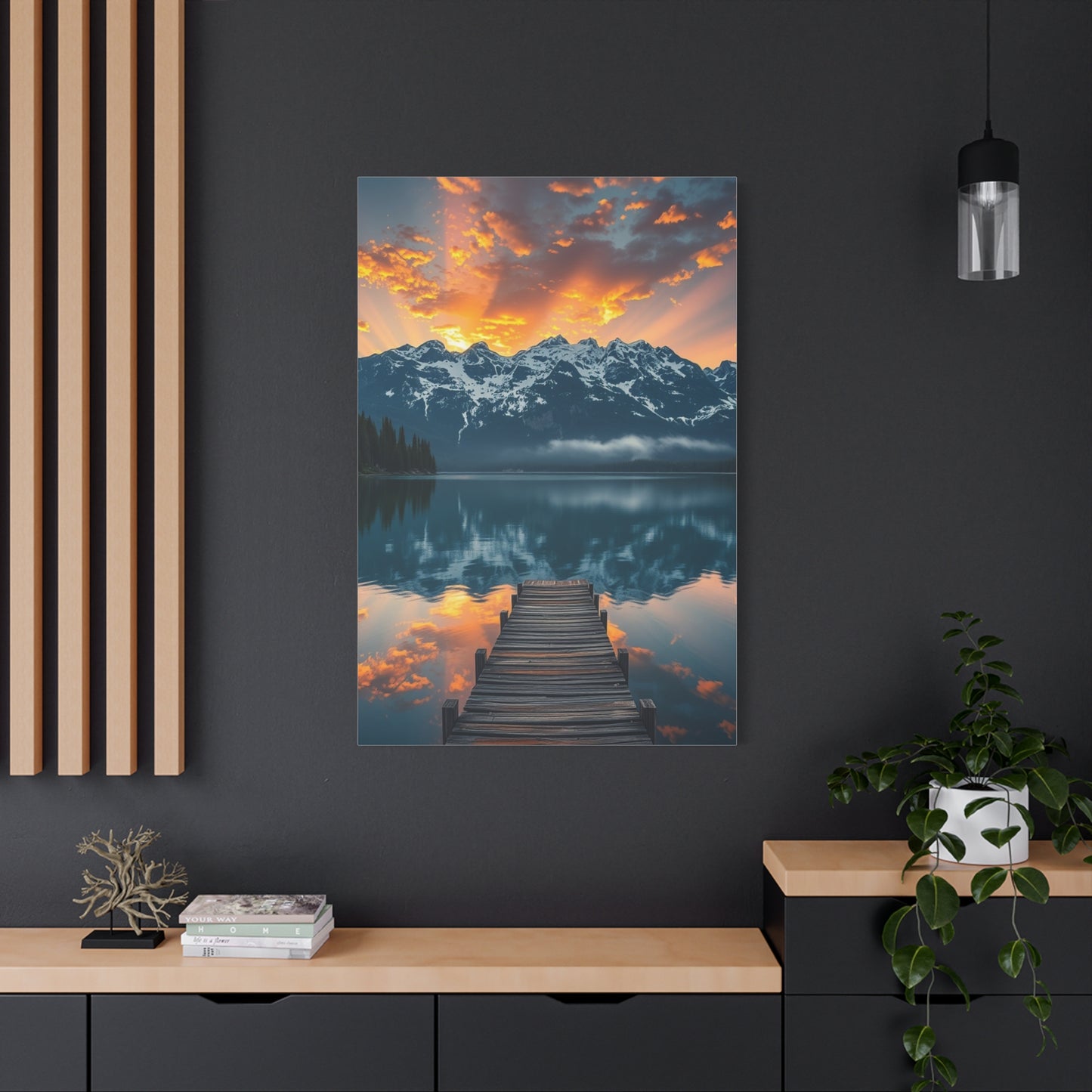 Supreme Lakes Art Beautiful Collection Wall Art & Canvas Print