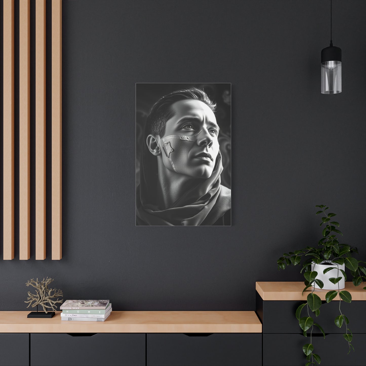 Opulent Contrast Gallery Piece Wall Art & Canvas Print