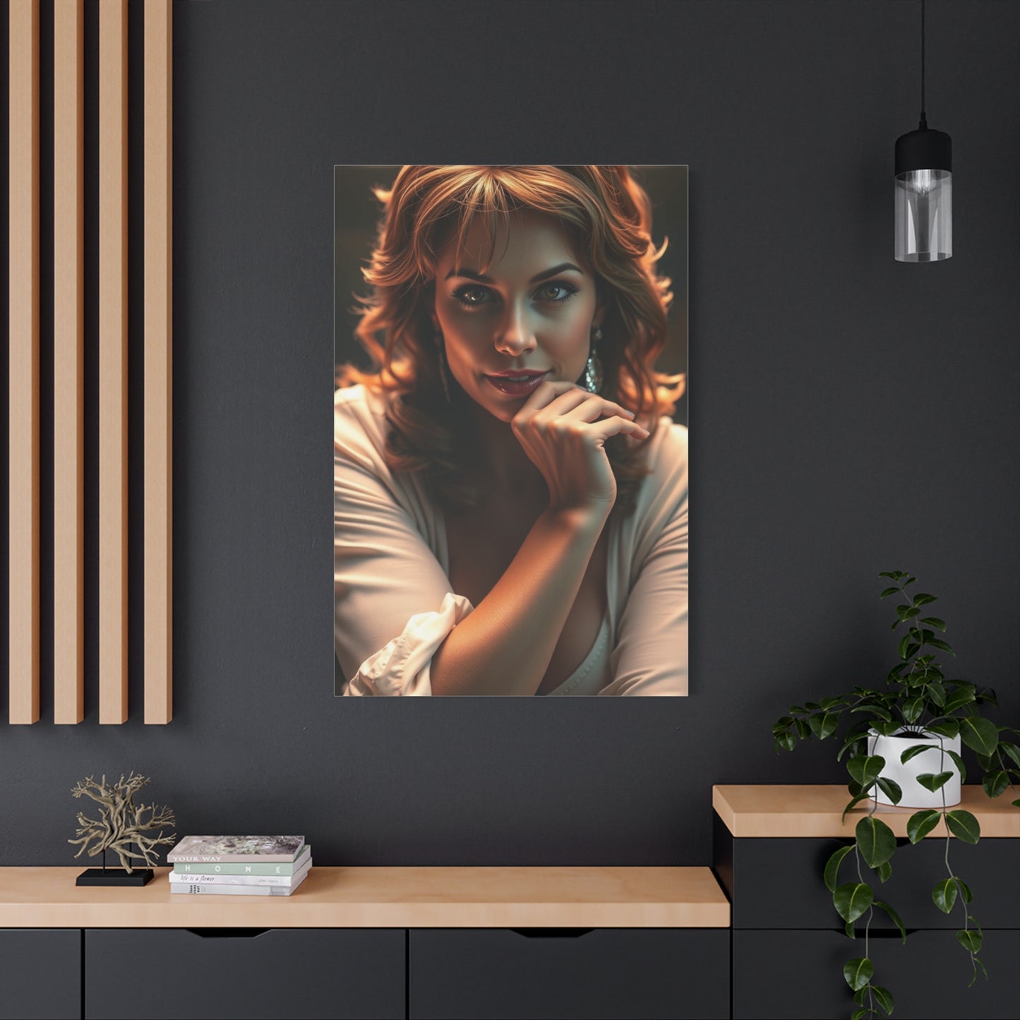 Raquel Welch Art Supreme Canvas Wall Art & Canvas Print