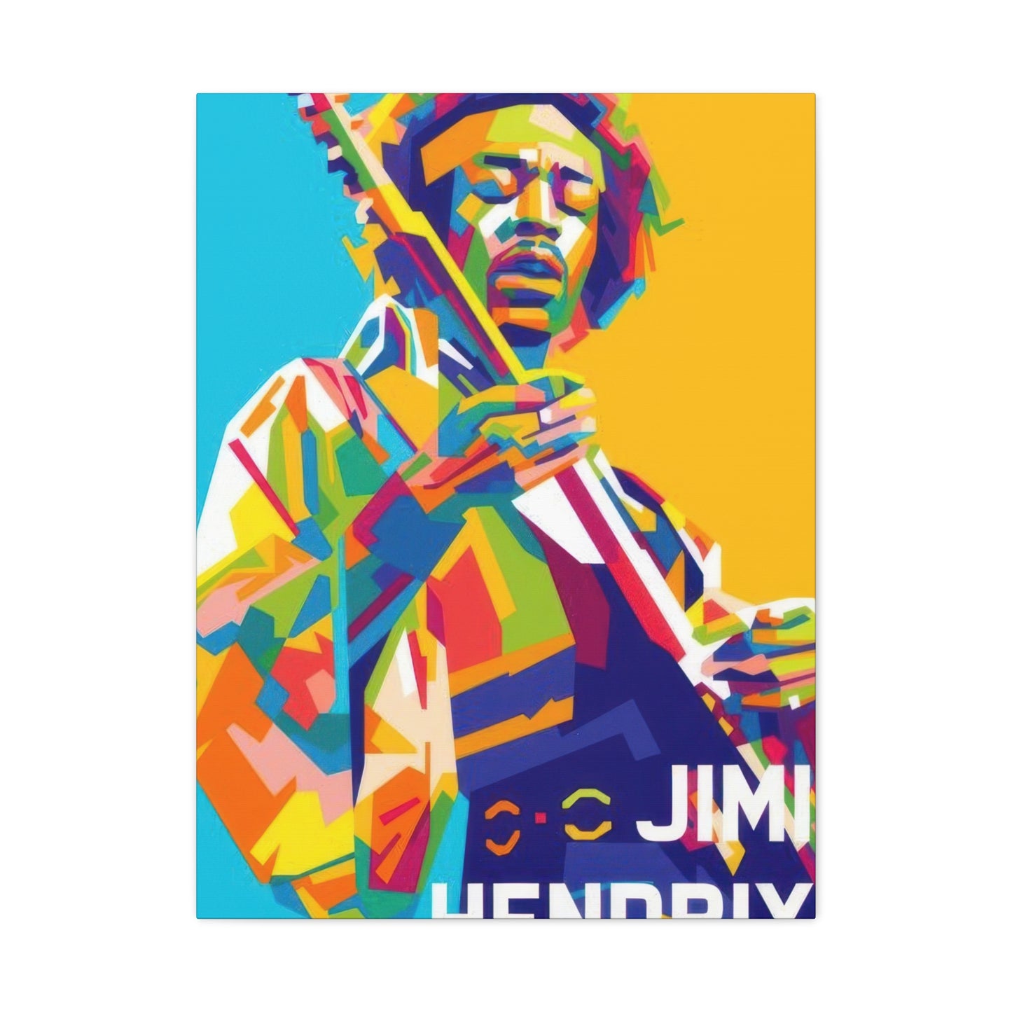Jimi Hendrix 9 Wall Art & Canvas Prints