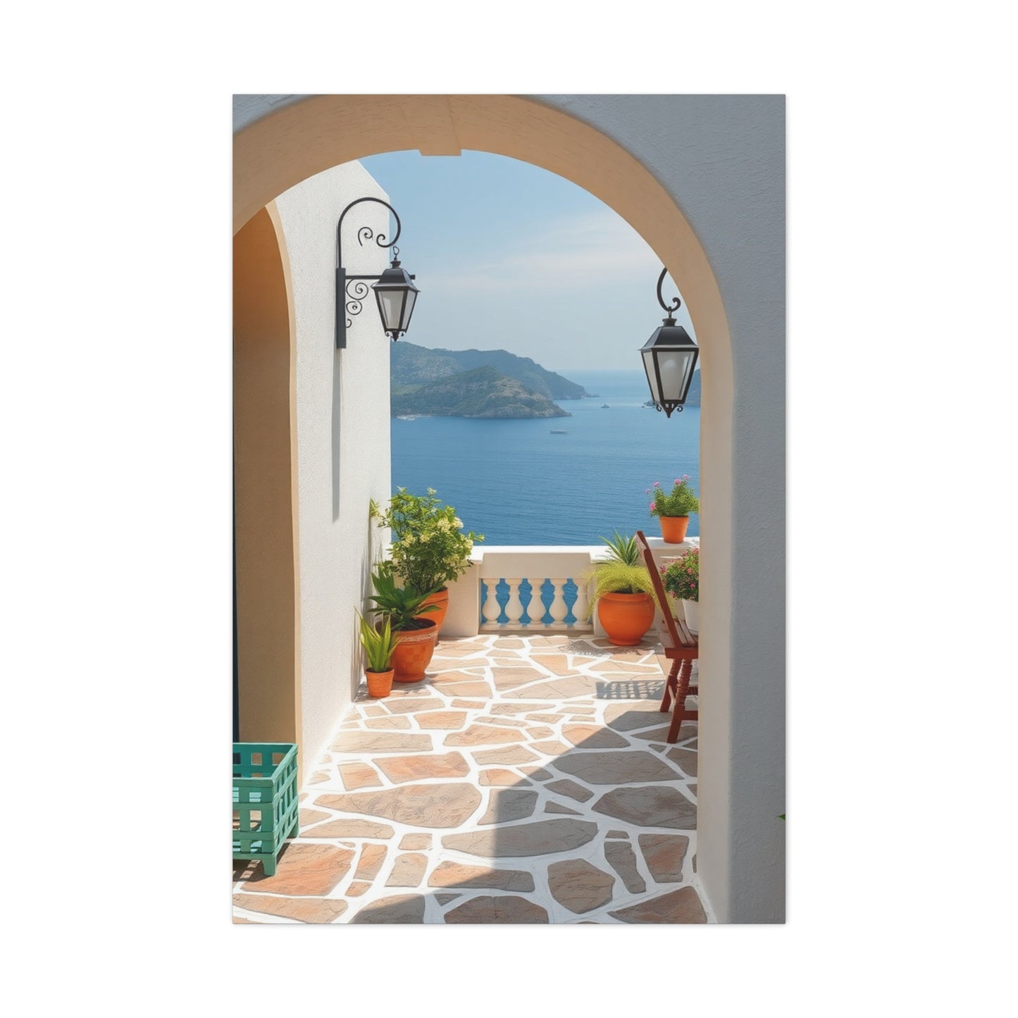 Elite Mediterranean Decor Art Vision Wall Art & Canvas Print