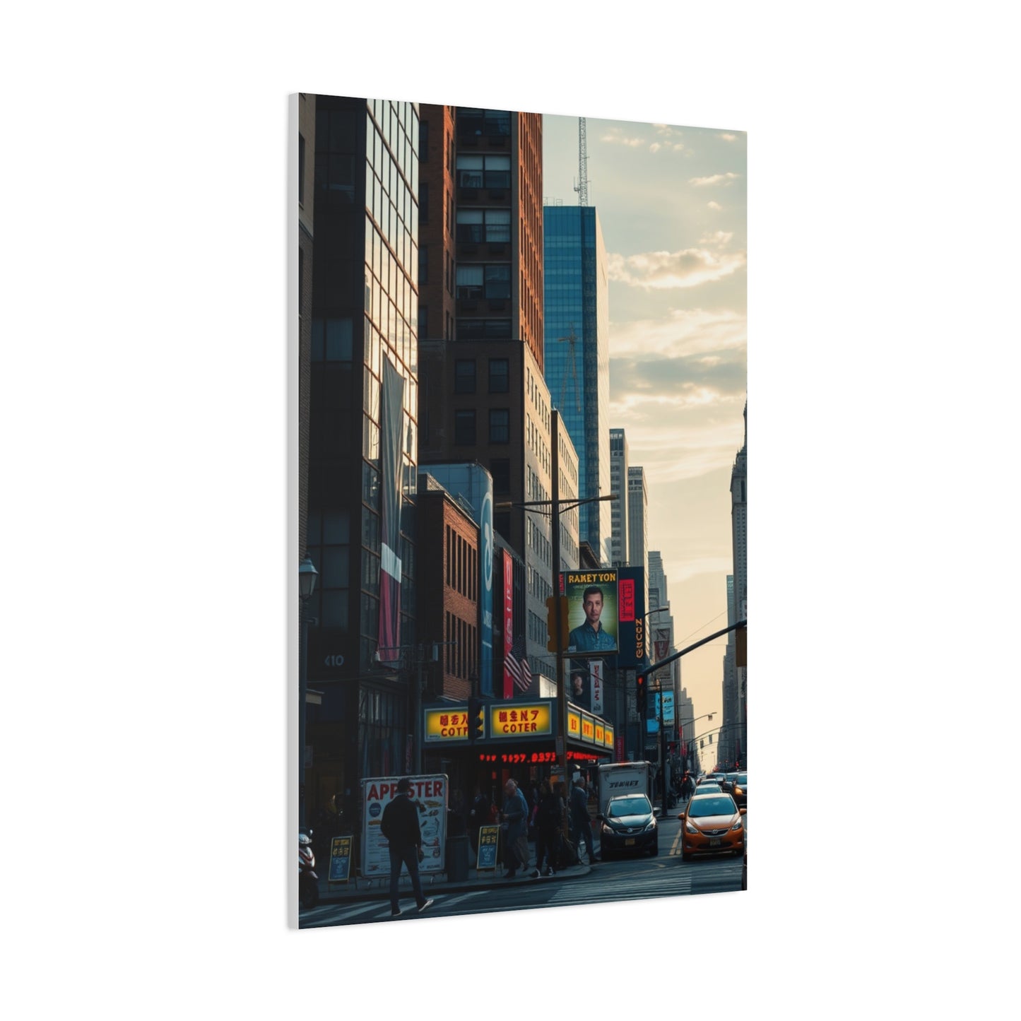 Times Square Luminosity Wall Art & Canvas Print