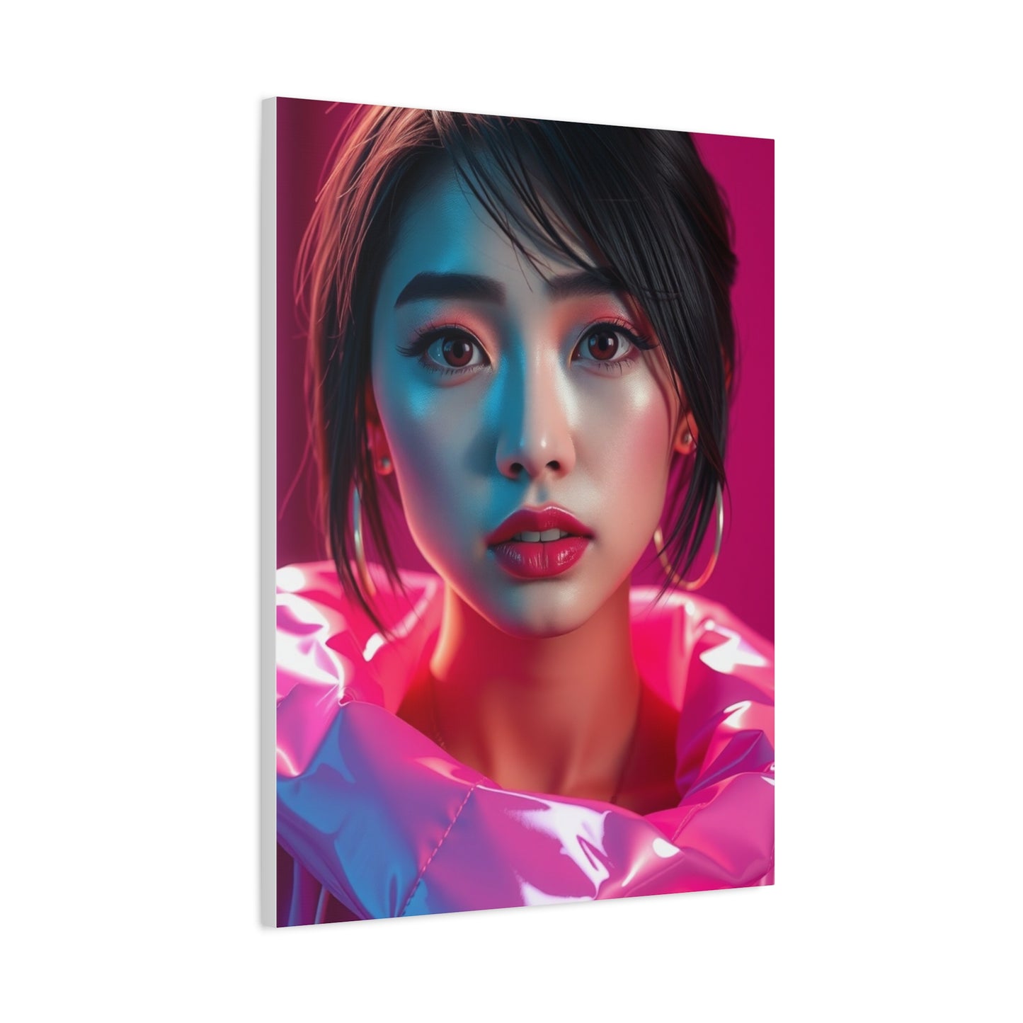 Pink Luminosity Art Wall Art & Canvas Print