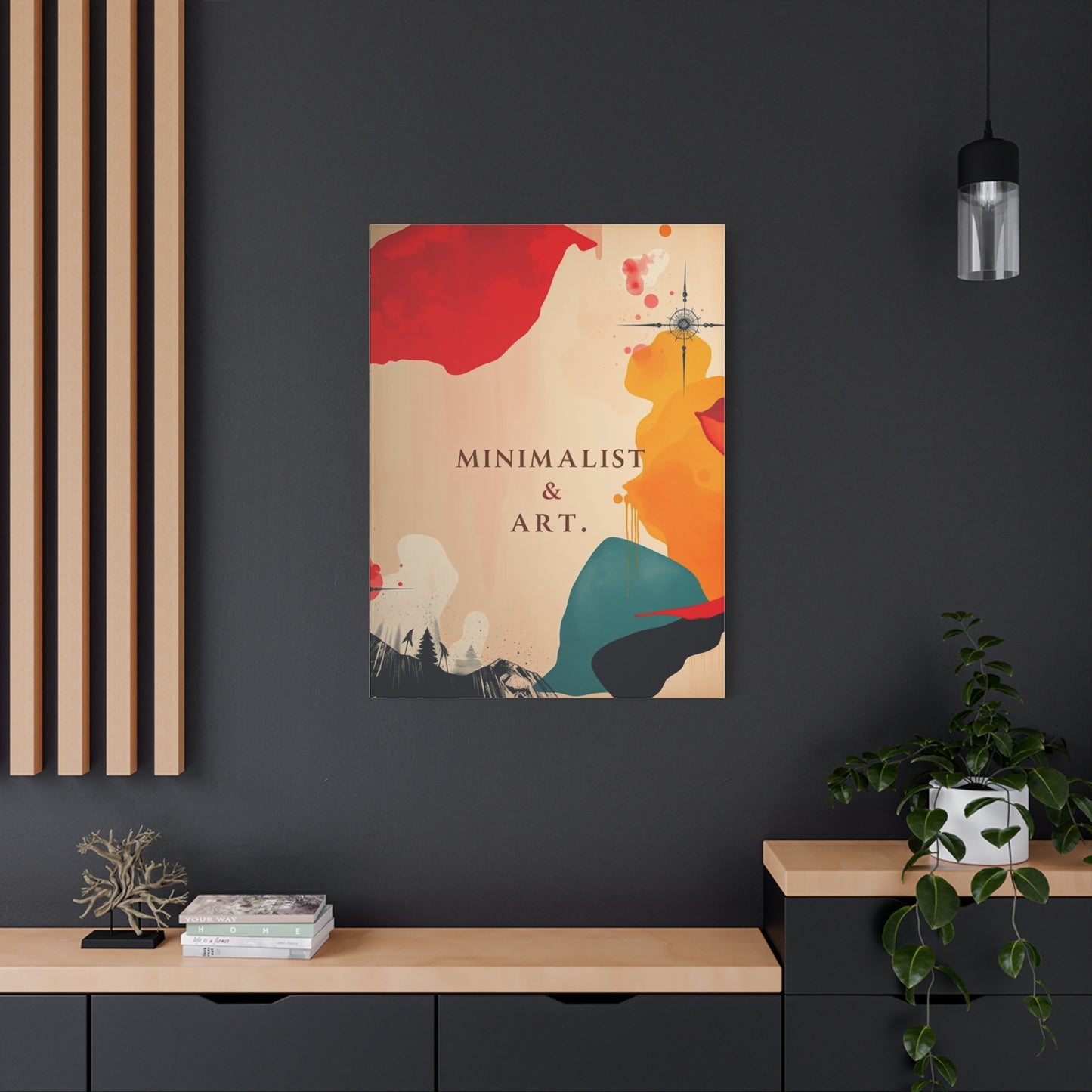 Serene Essence Canvas