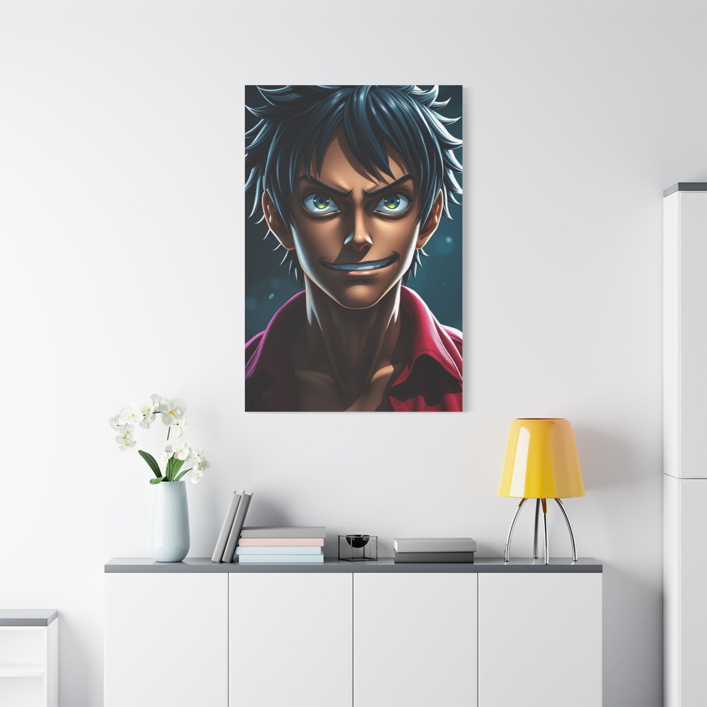 Monkey D. Luffy Art Canvas Art 3 Wall Art & Canvas Print
