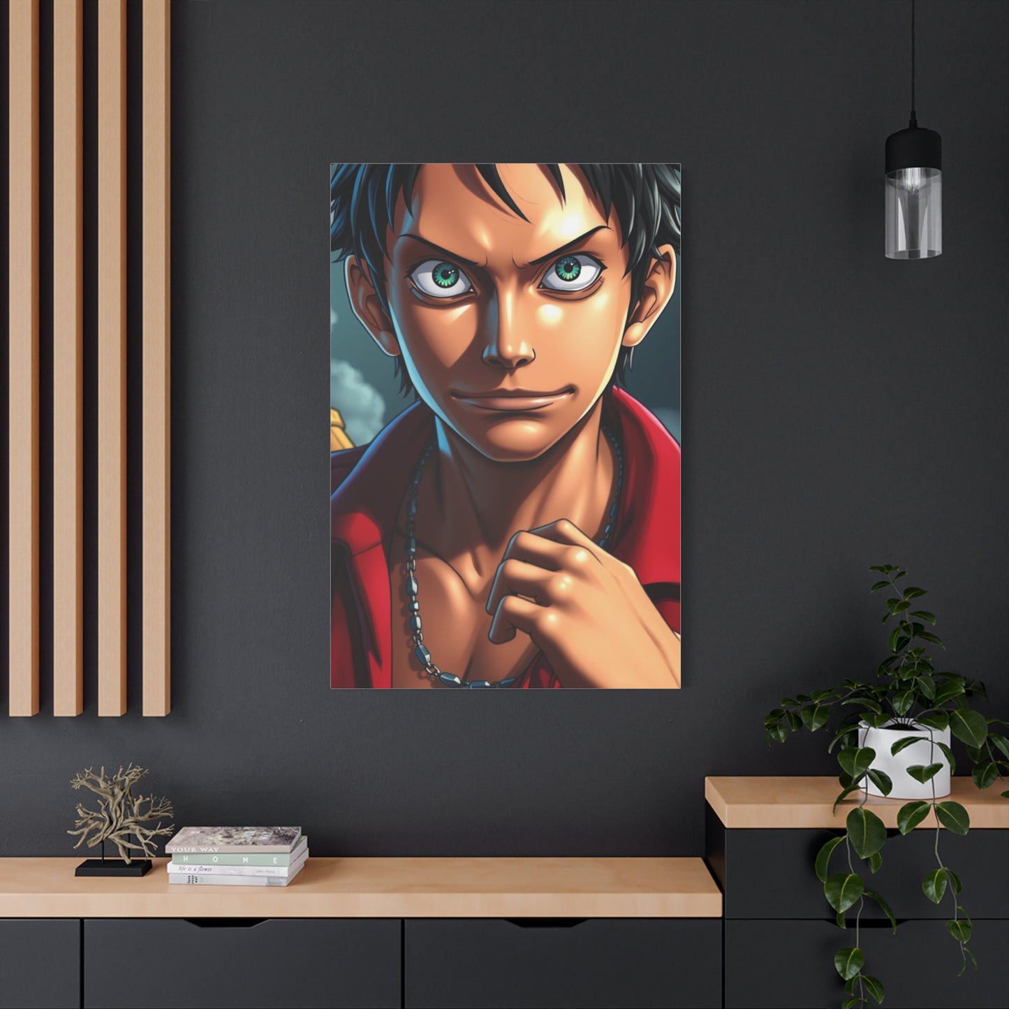 Monkey D. Luffy Art Canvas Art 6 Wall Art & Canvas Print