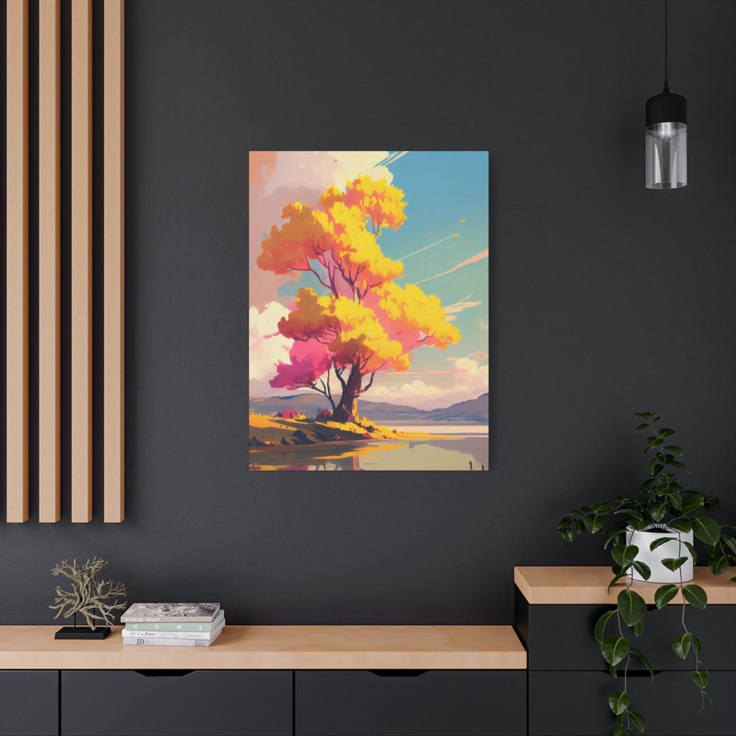 Yellow Lush Tree Wall Art & Canvas Prints