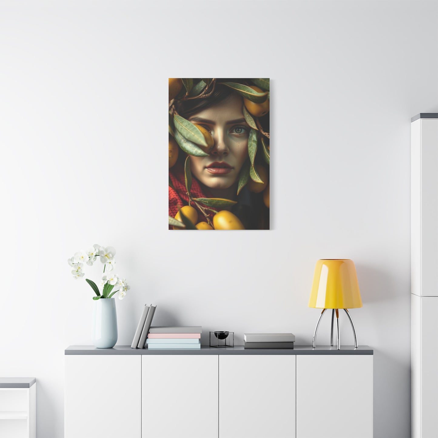 Verdant Elegance Canvas Wall Art & Canvas Print