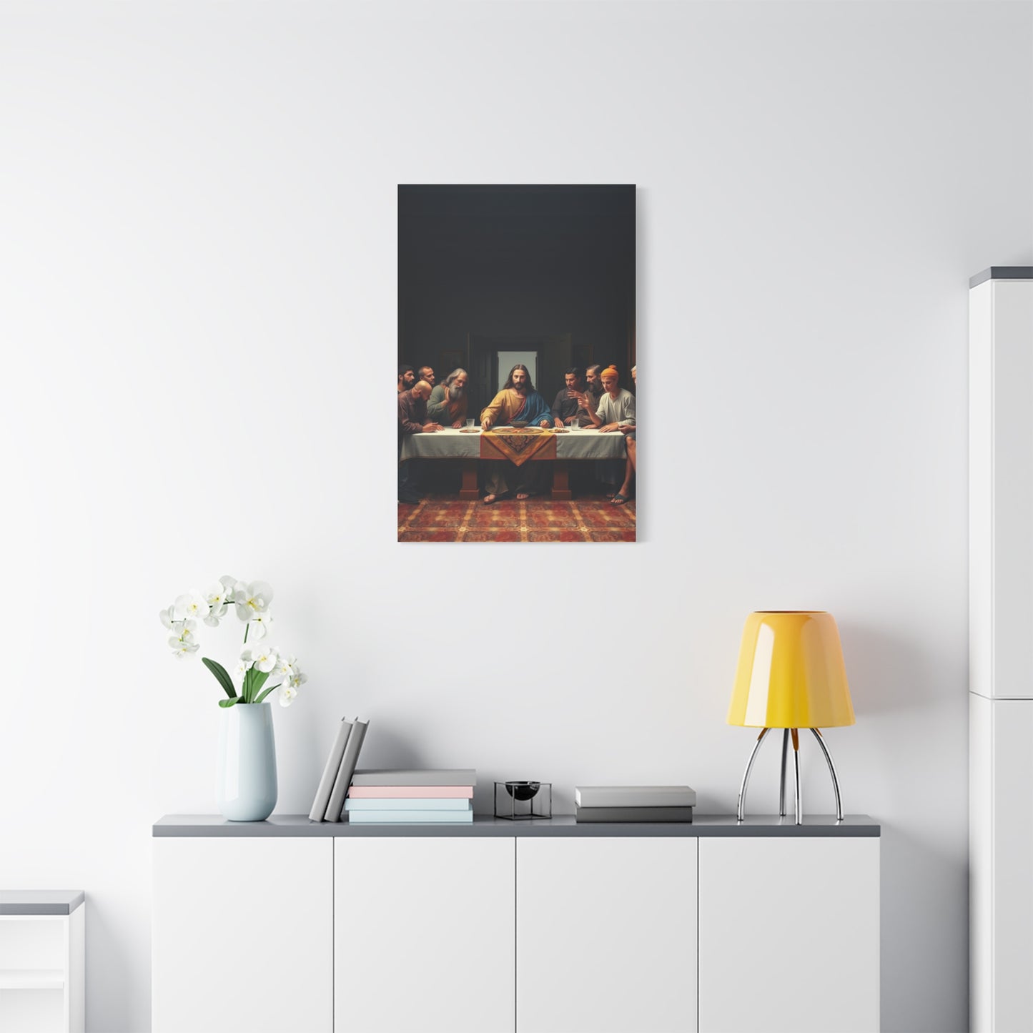The Last Supper Art Canvas Art 5 Wall Art & Canvas Print