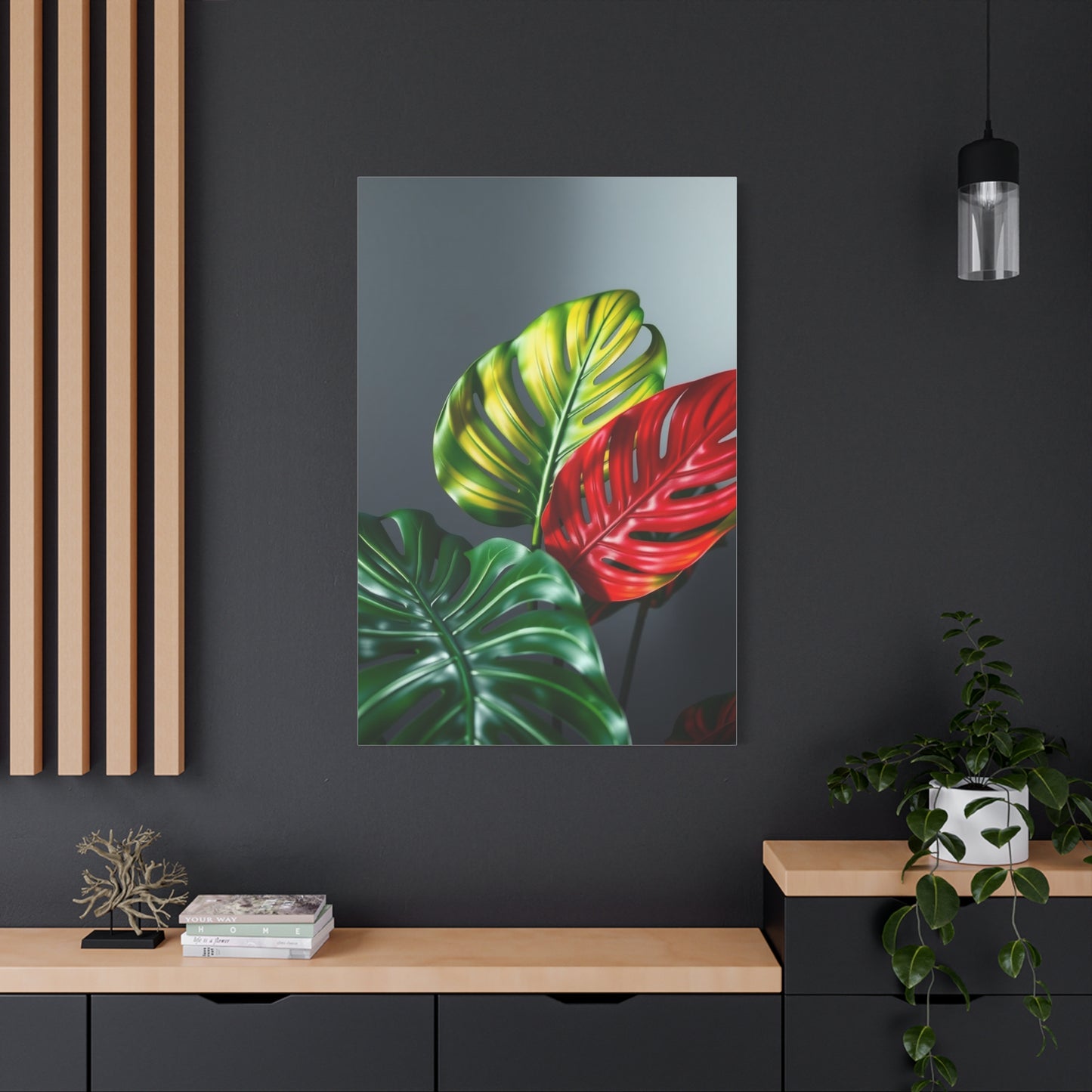 Elite Monstera Plant Art Vision Wall Art & Canvas Print