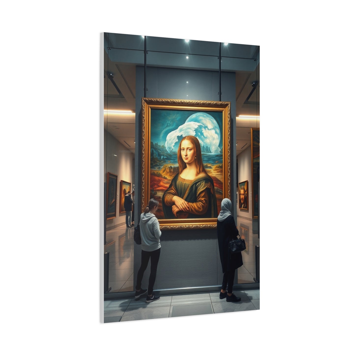 Polished Visionary Landscape Wall Art & Canvas Print