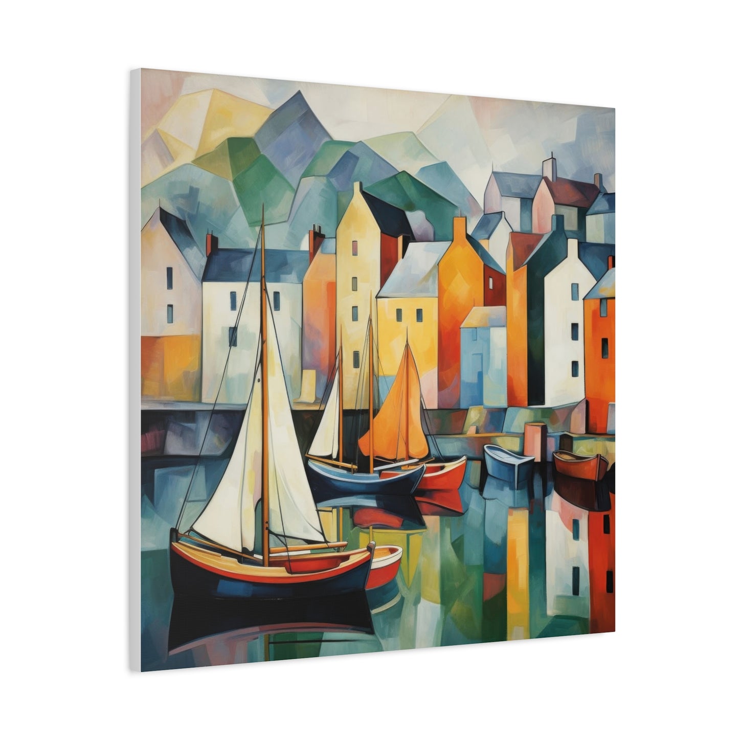 Coastal Cubism Wall Art & Canvas Prints
