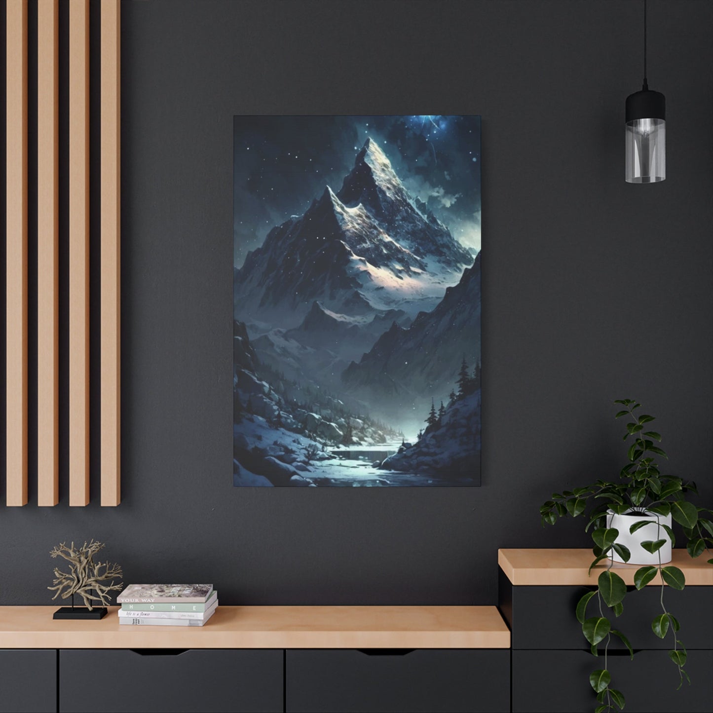 Dark Mountains Wall Art & Canvas Prints