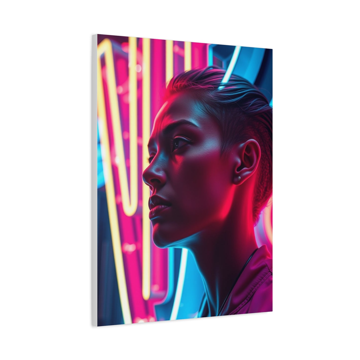 Neon Art Premium Canvas 18 Wall Art & Canvas Print