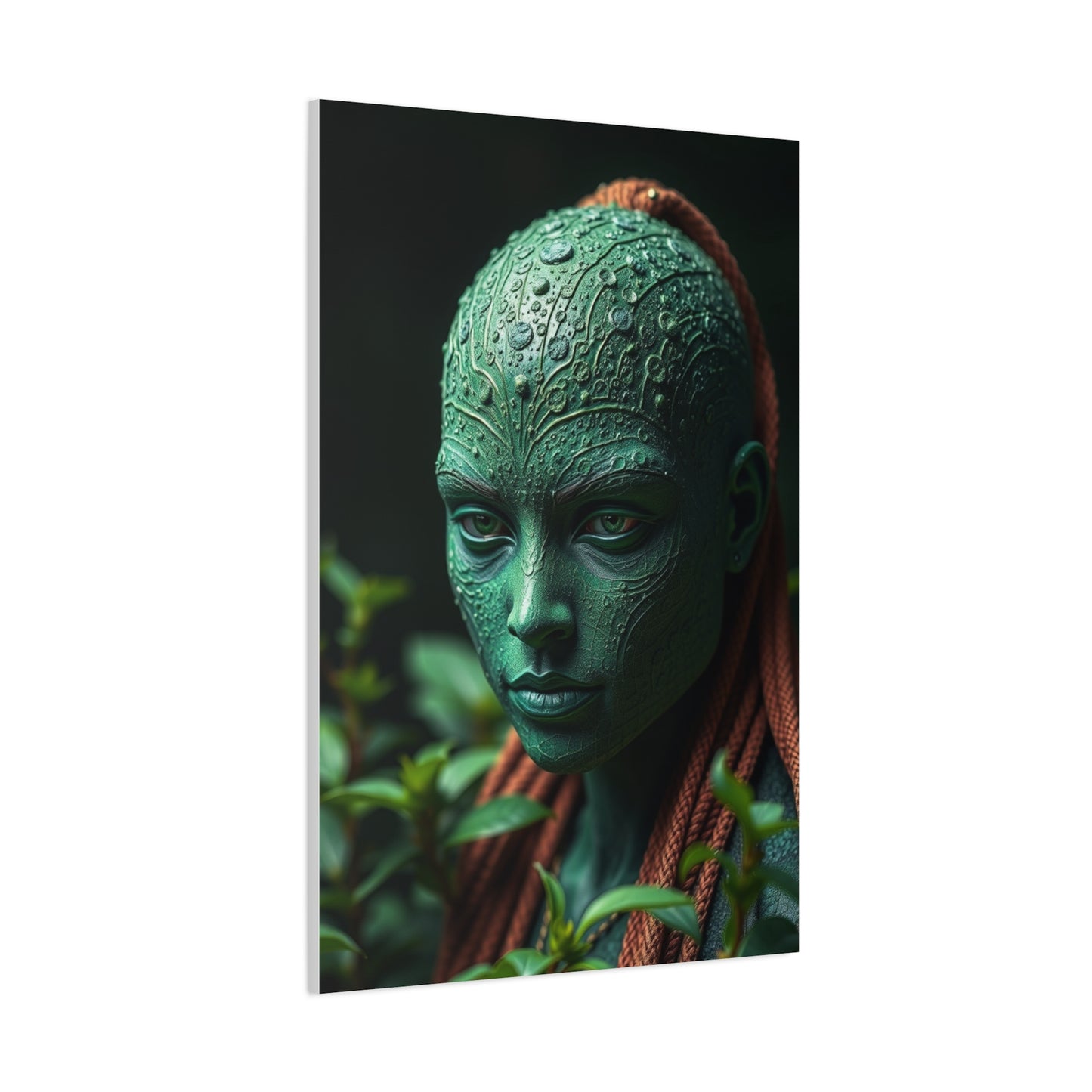 Verdant Serenity Canvas Wall Art & Canvas Print