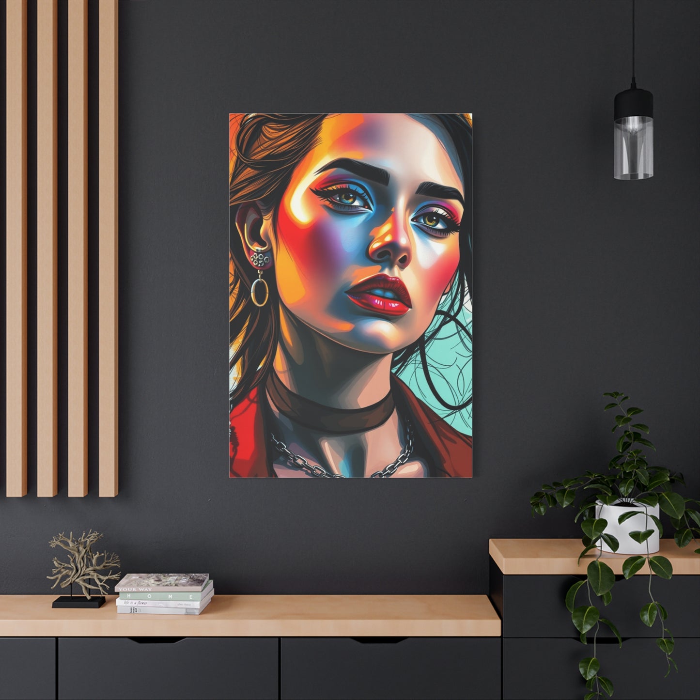 Fashion Illustration & Drawings Art Canvas Art 5 Wall Art & Canvas Print