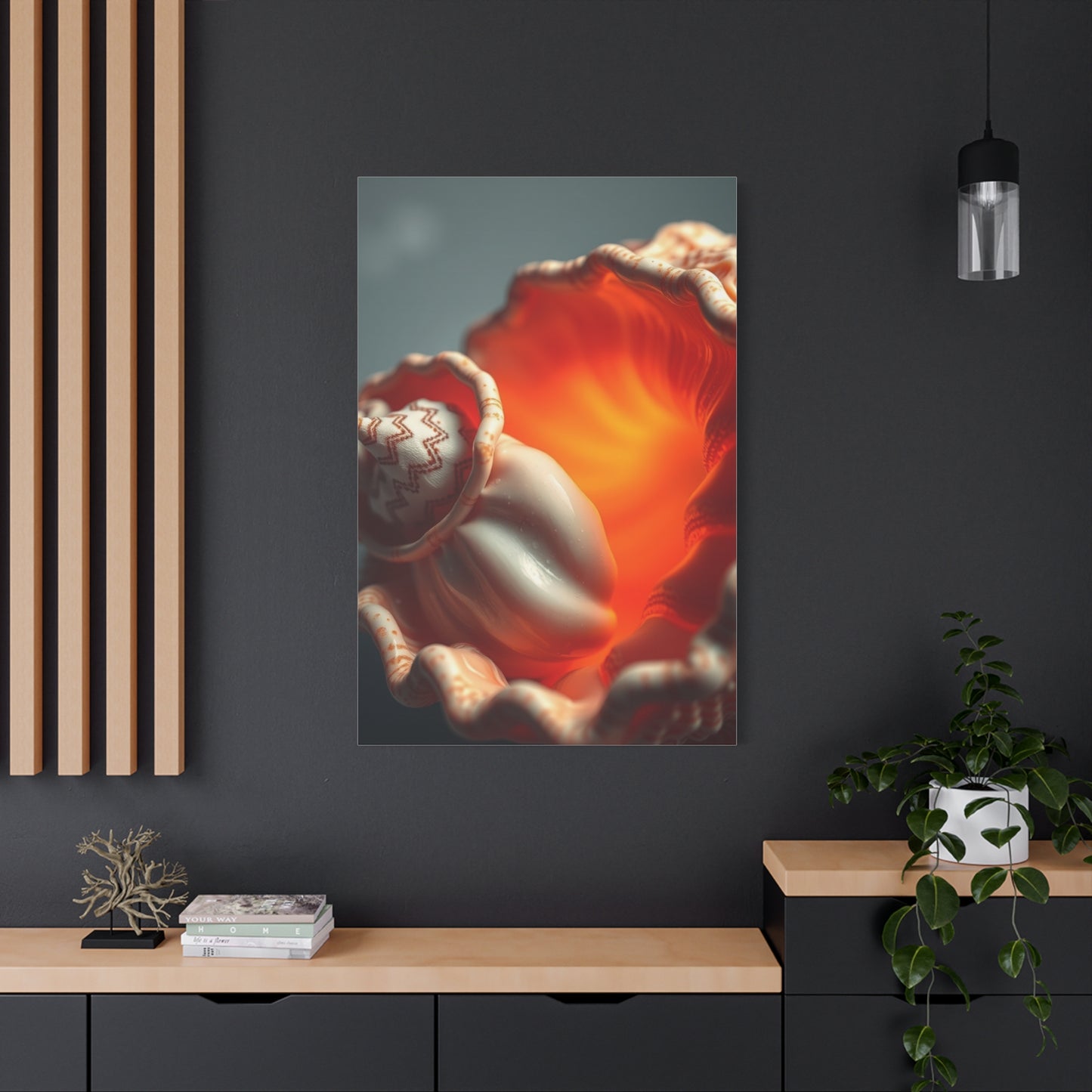 Shells Art Refined Canvas Wall Art & Canvas Print