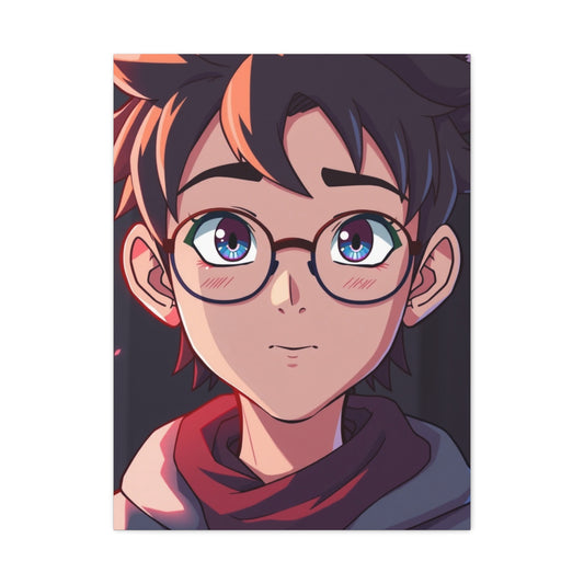 Fanciful Visage Artwork Wall Art & Canvas Print