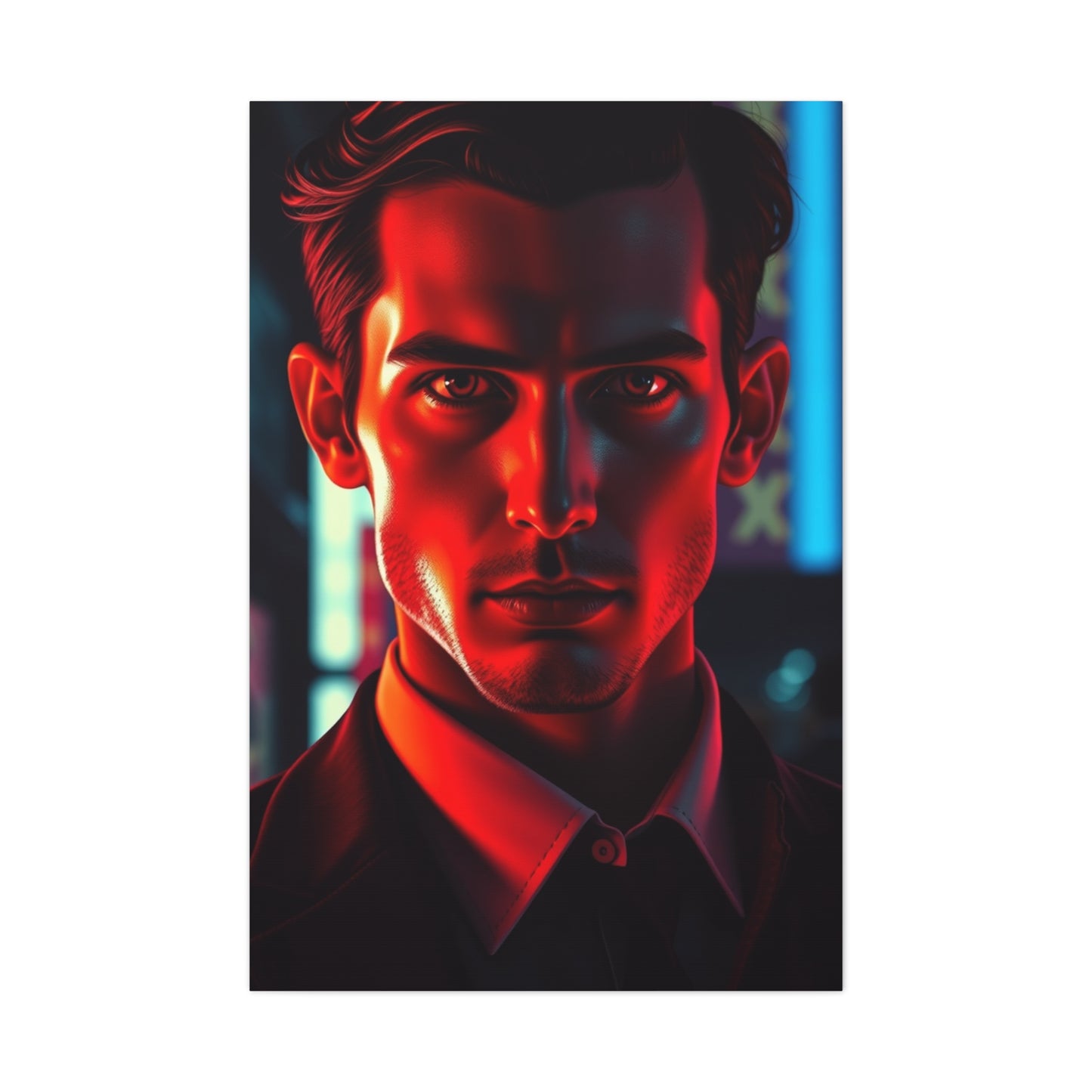 American Psycho Art Canvas Art 5 Wall Art & Canvas Print