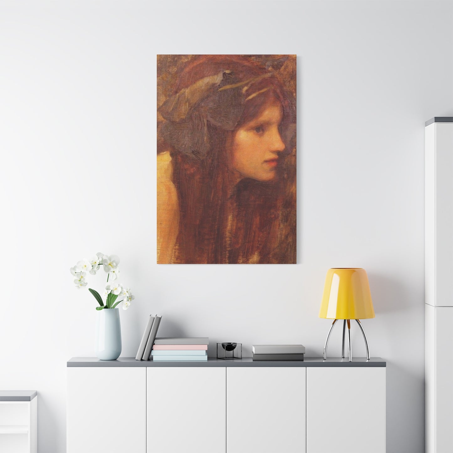 John William A Naiad Study Wall Art & Canvas Prints