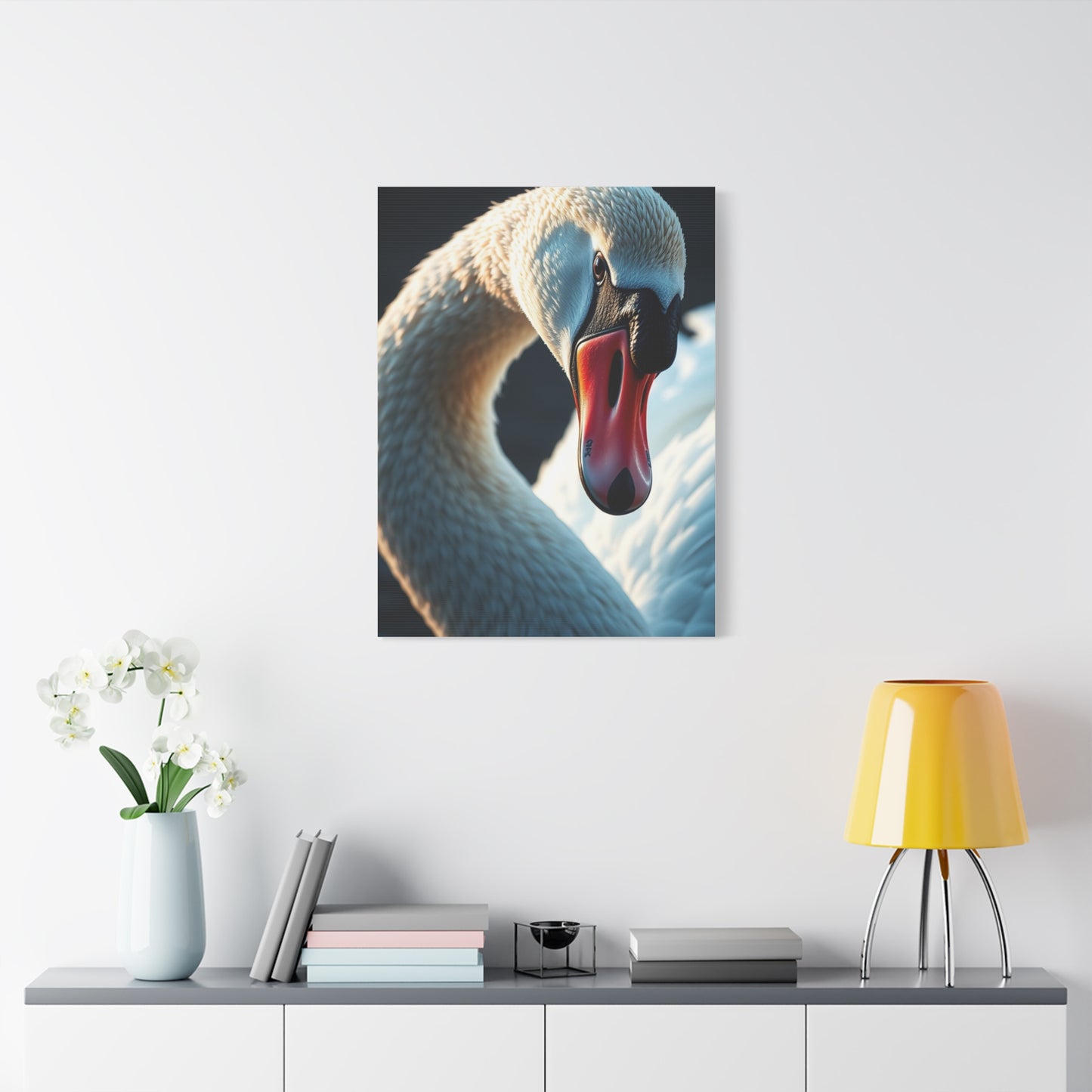 Swan Art Canvas Art 3 Wall Art & Canvas Print