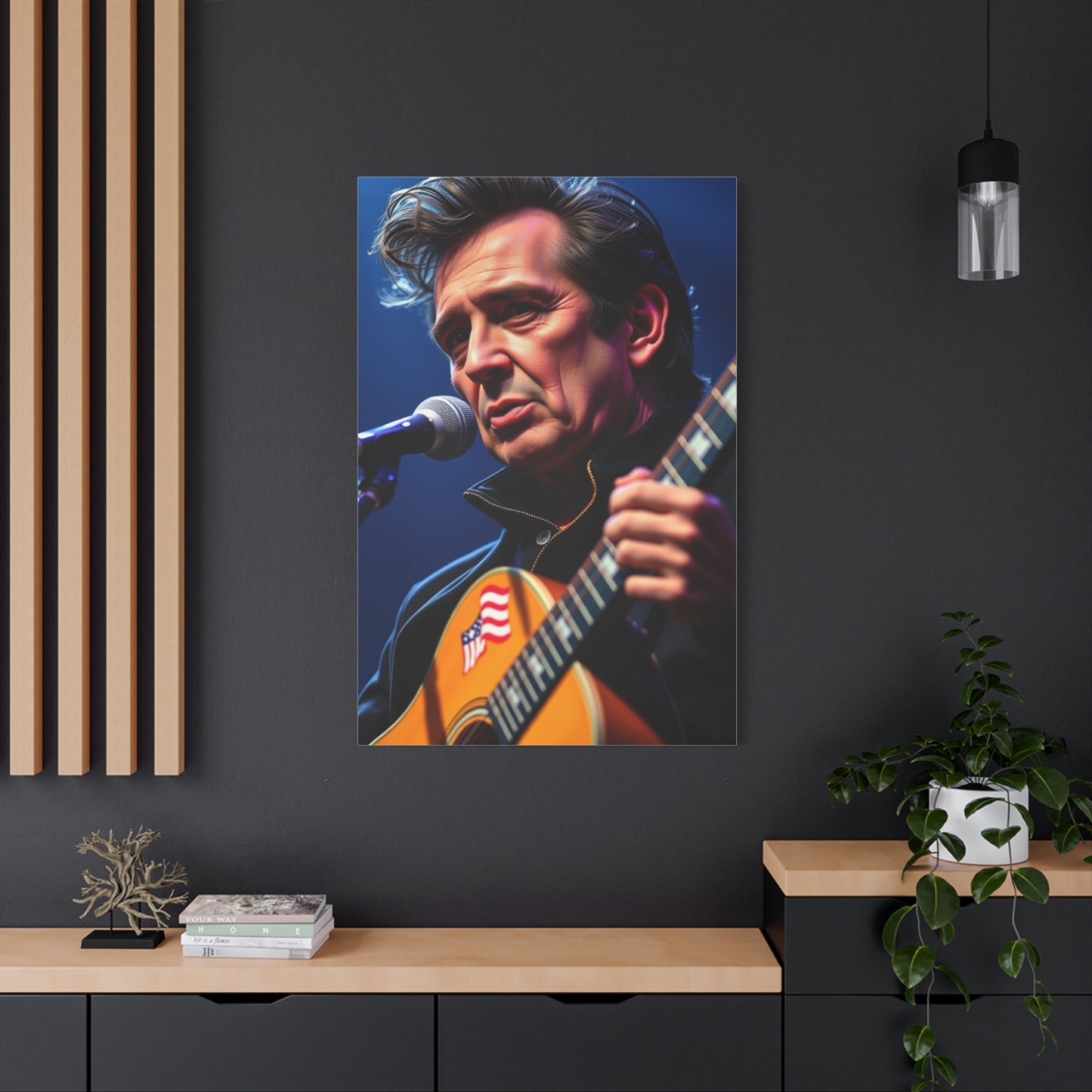 Johnny Cash Art Luxury Canvas Wall Art & Canvas Print