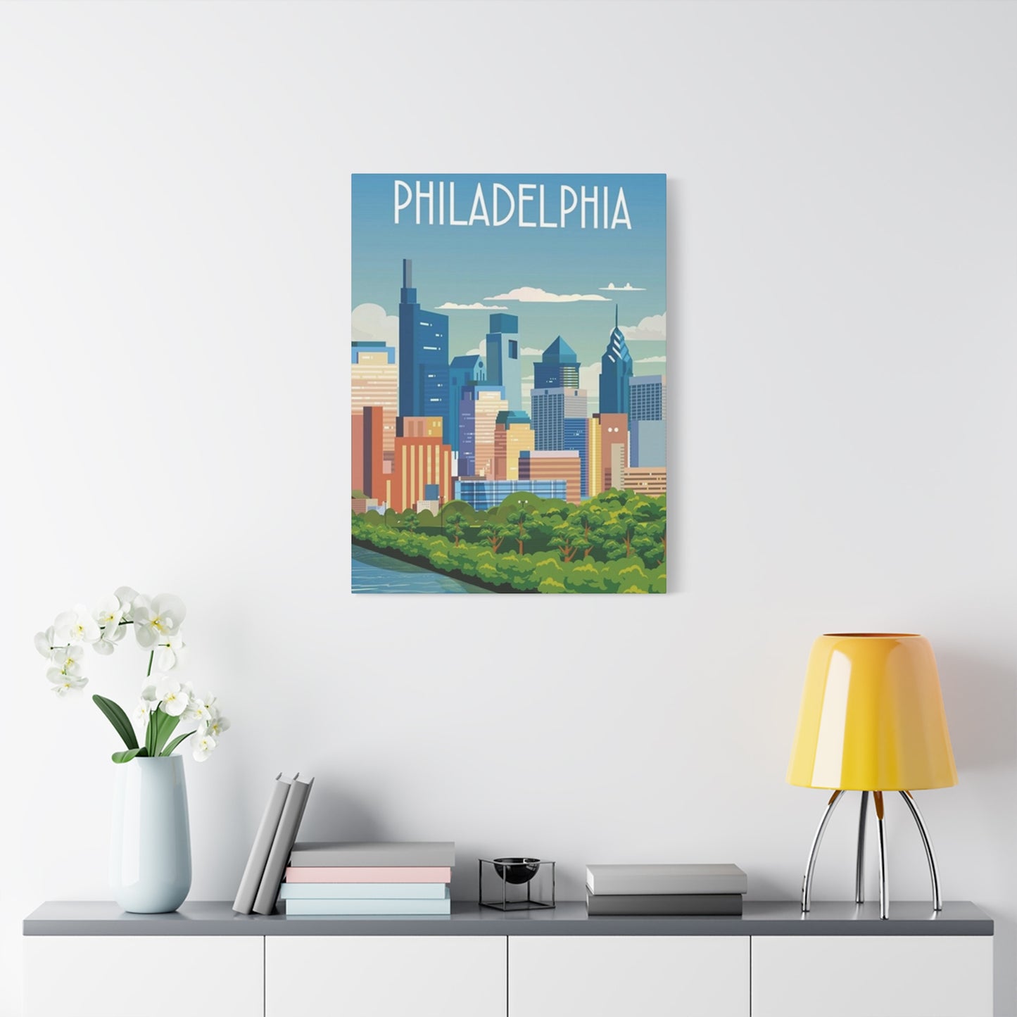 Cityscape Of Philadelphia Wall Art & Canvas Prints