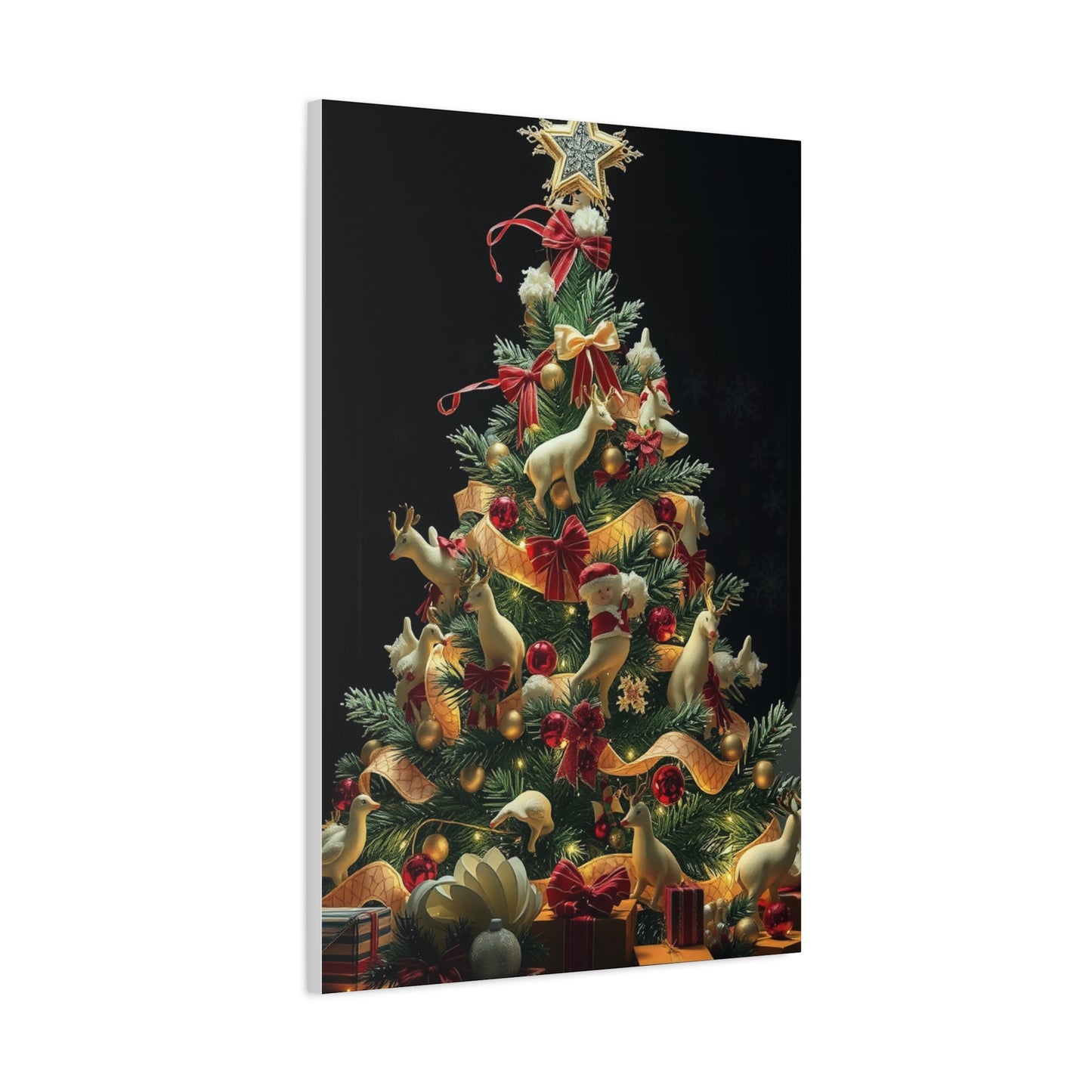 Timeless Yuletide Reverie Canvas