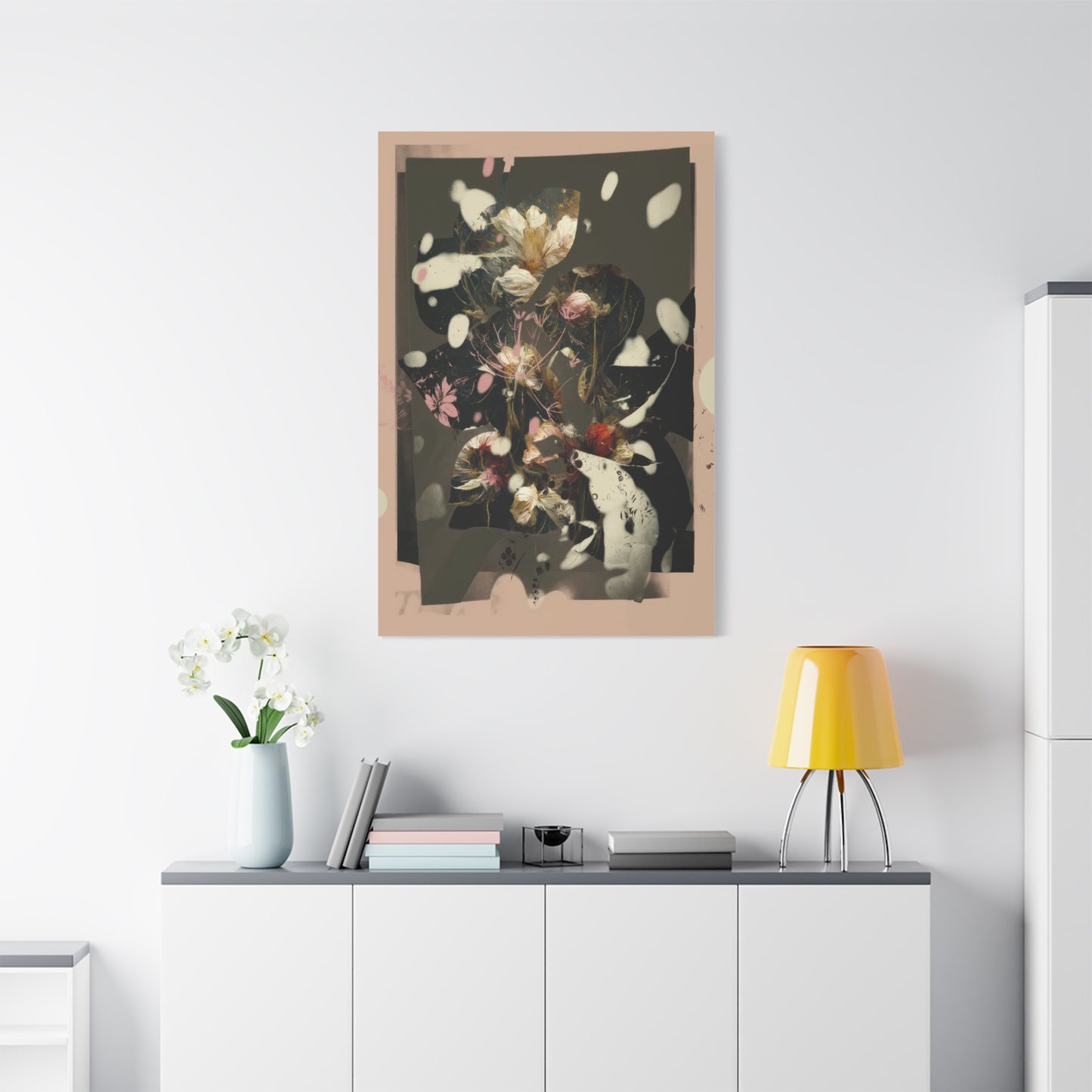Floral Shadows Wall Art & Canvas Prints
