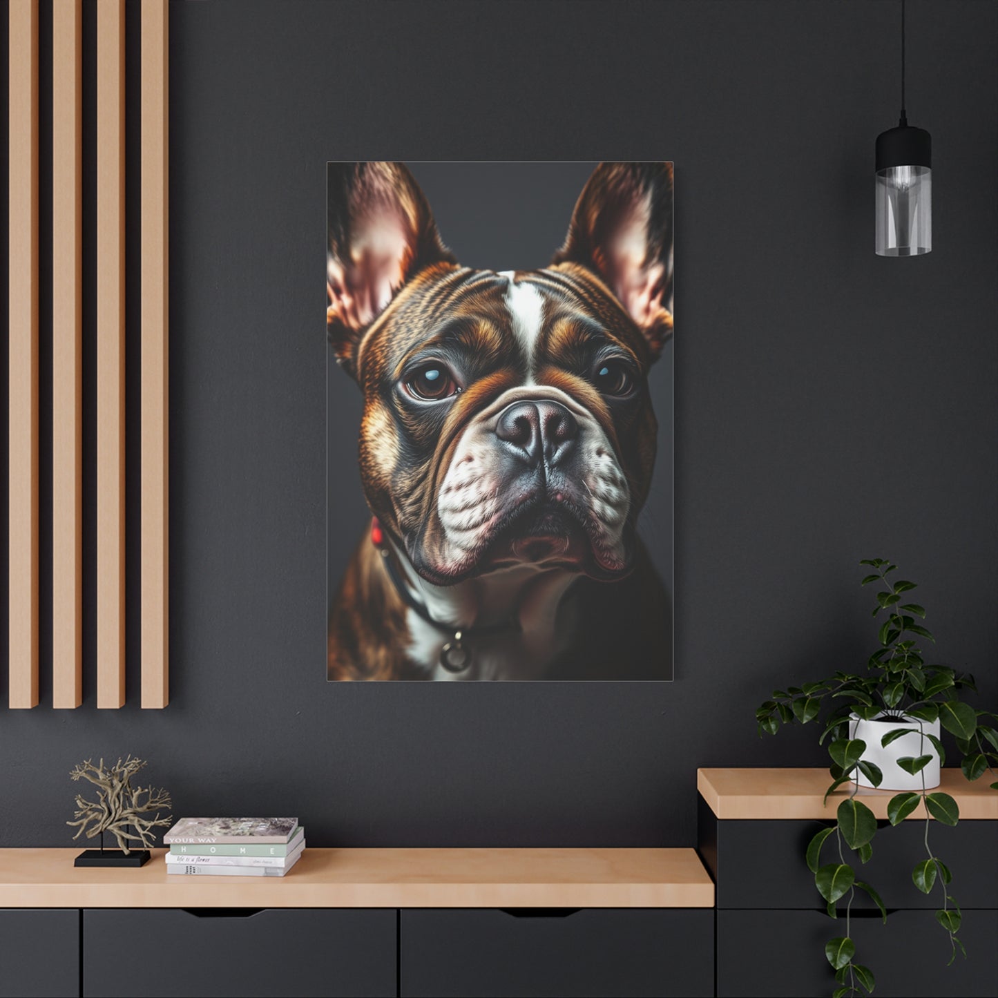 Supreme French Bulldog Art Beautiful Collection Wall Art & Canvas Print