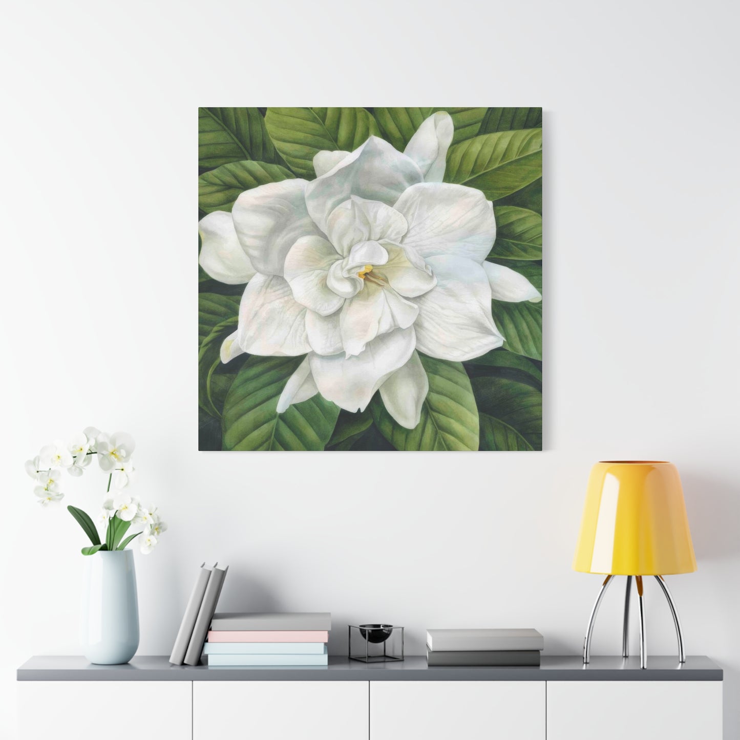 Grace Popp White Flower Head Wall Art & Canvas Prints