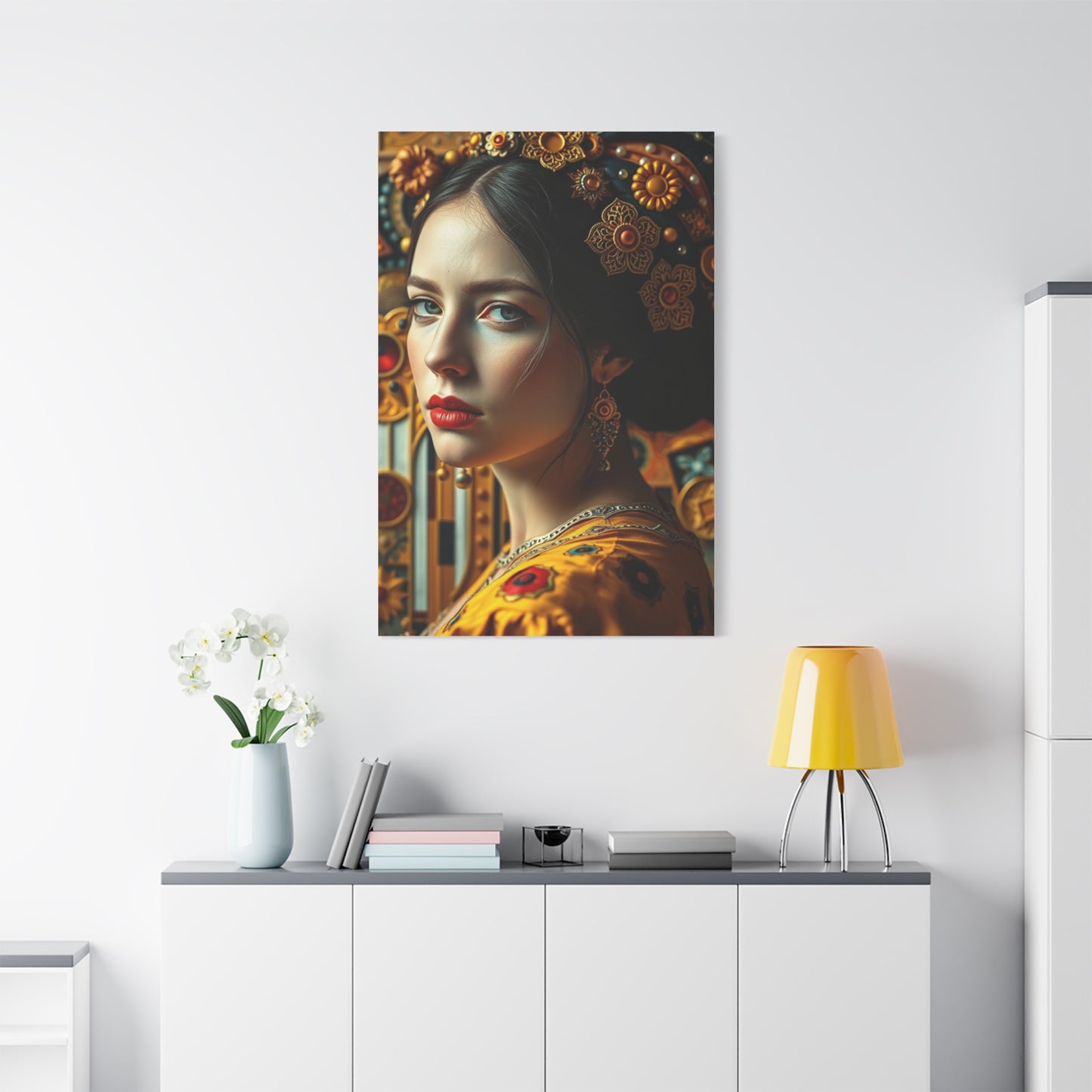 Ethereal Gold Tapestry